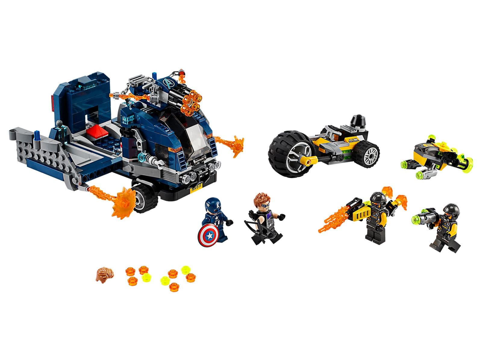 LEGO sættet Avengers Truck Take-down