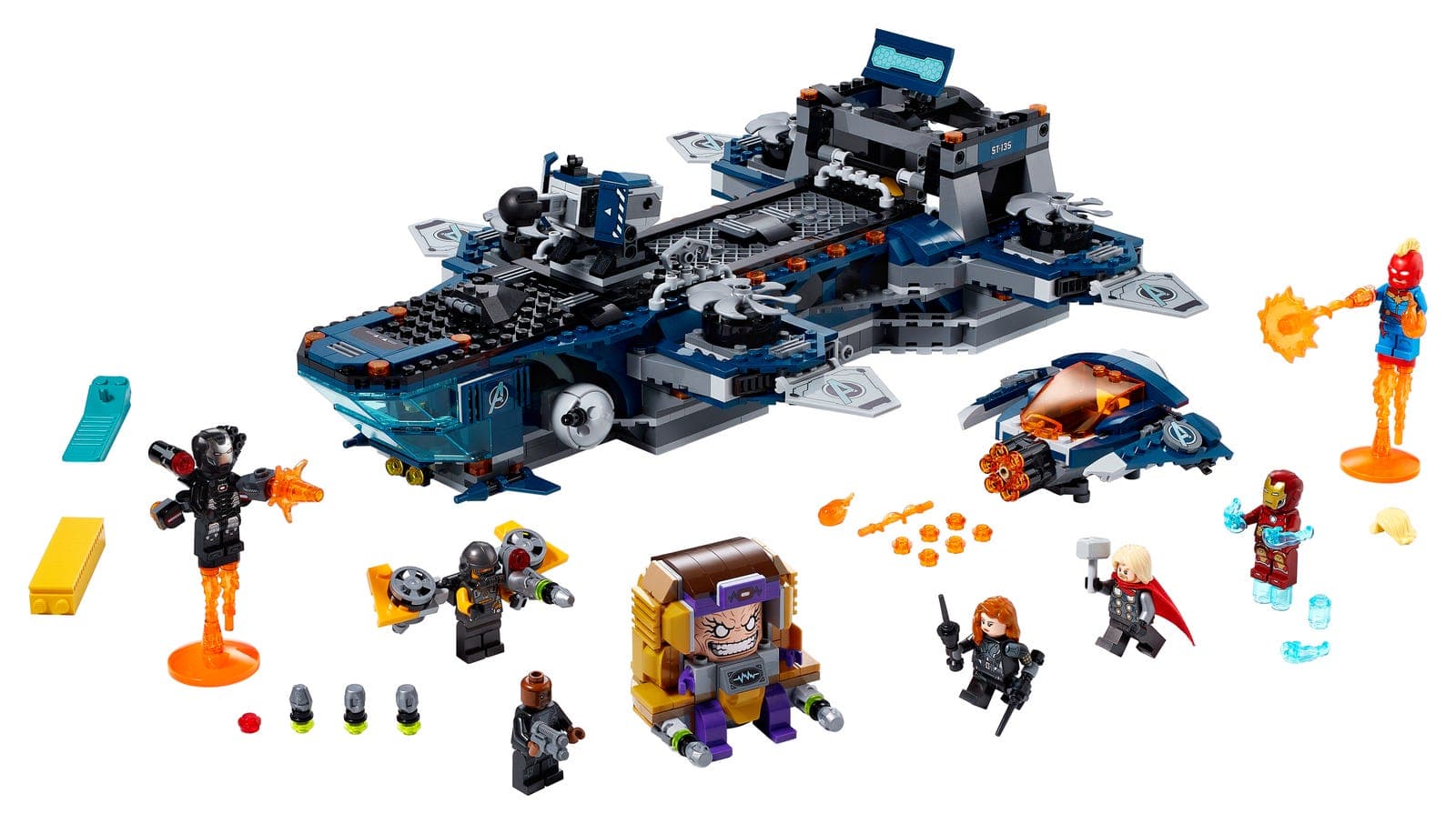 LEGO sættet Avengers Helicarrier