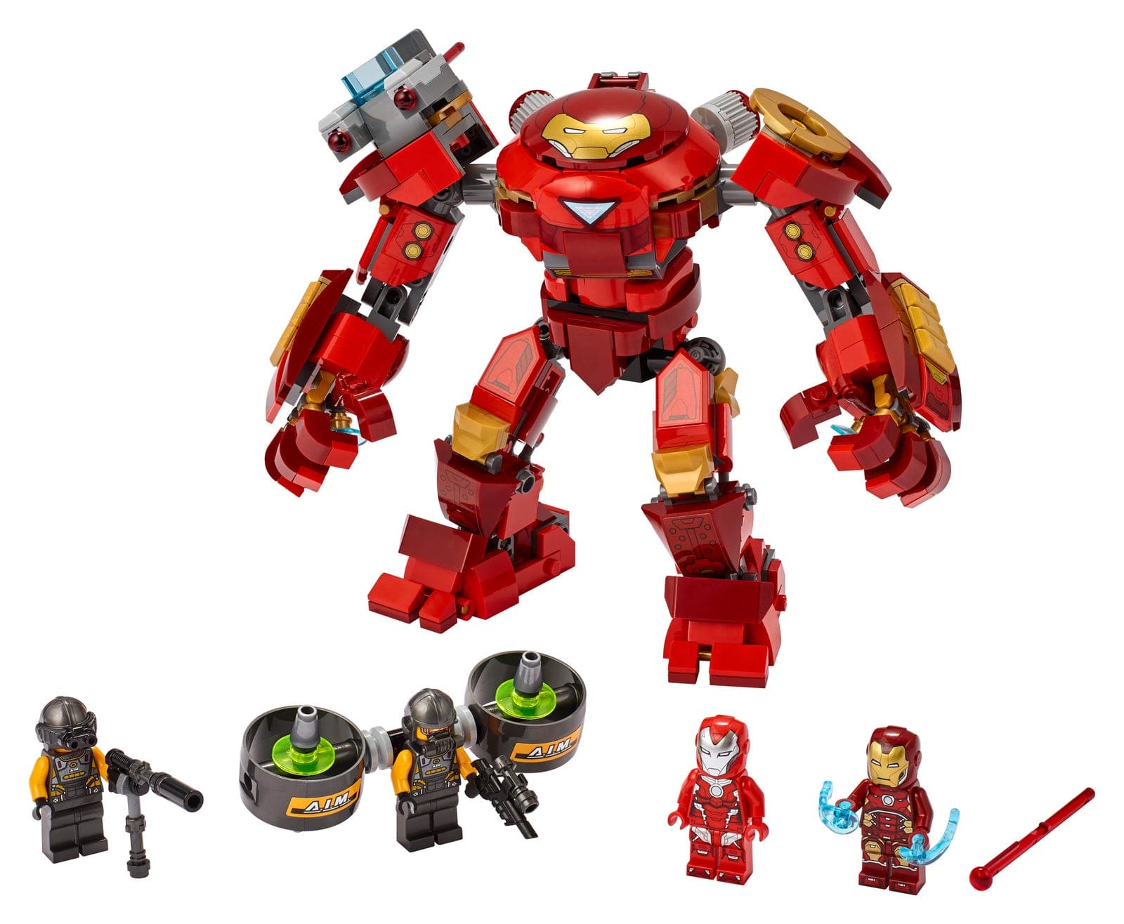 LEGO sættet Iron Man Hulkbuster versus A.I.M. Agent