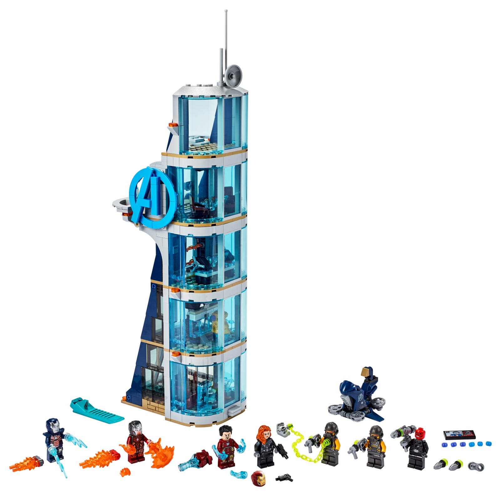 LEGO sættet Avengers Tower Battle
