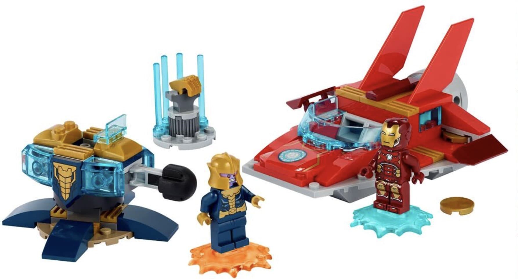 LEGO sættet Iron Man vs. Thanos