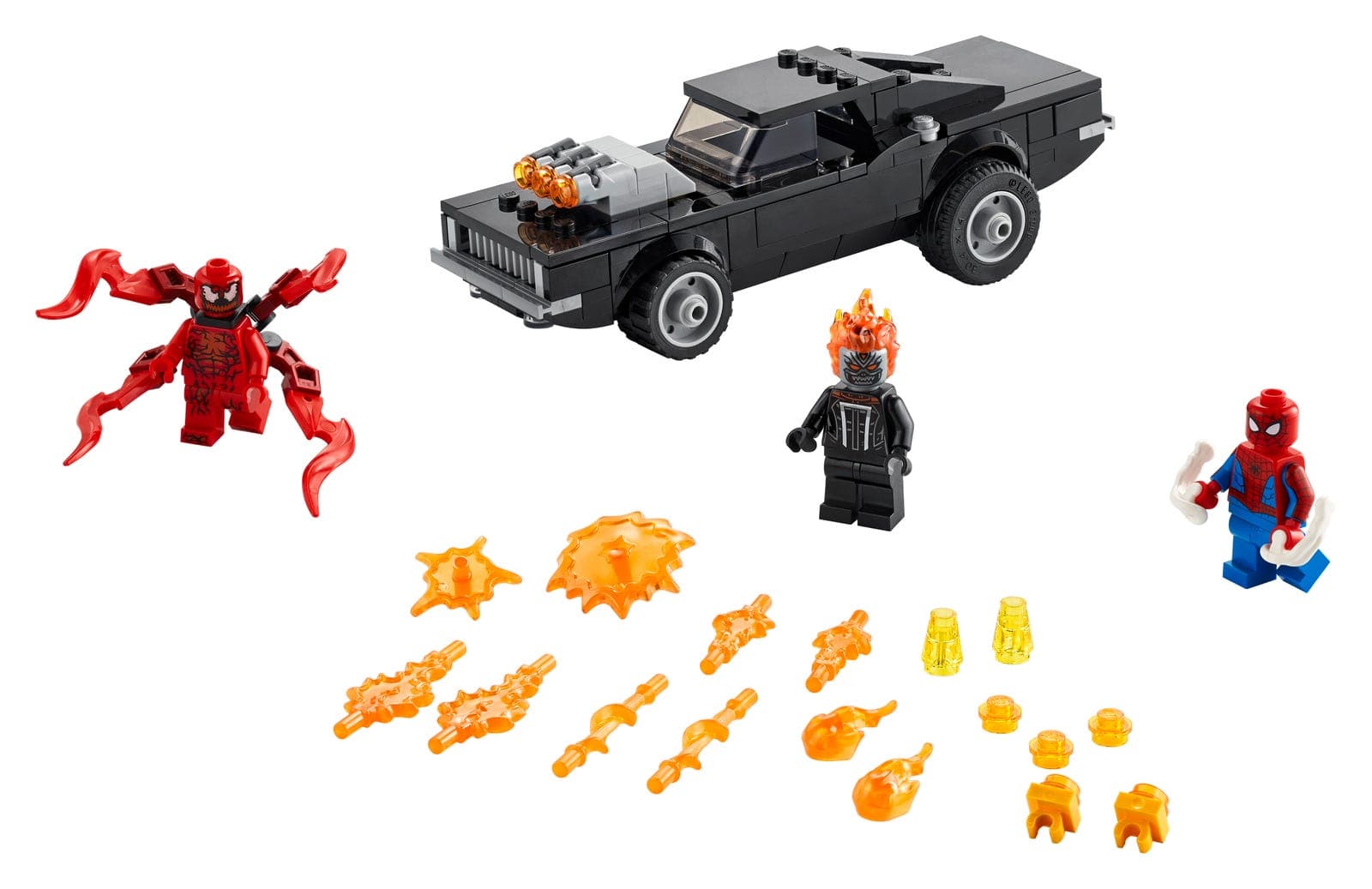 LEGO sættet Spider-Man and Ghost Rider vs. Carnage