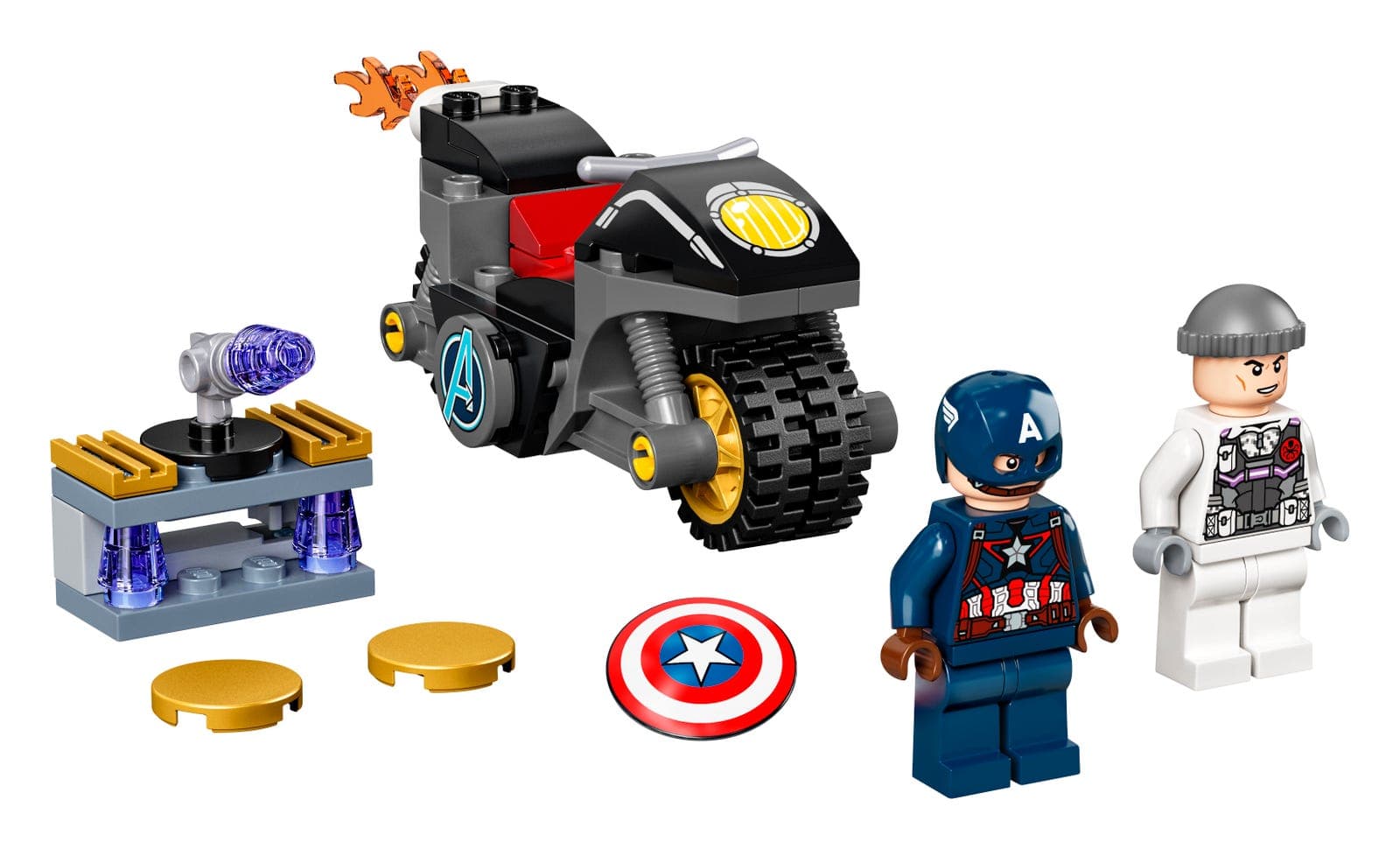 LEGO sættet Captain America and Hydra Face-Off