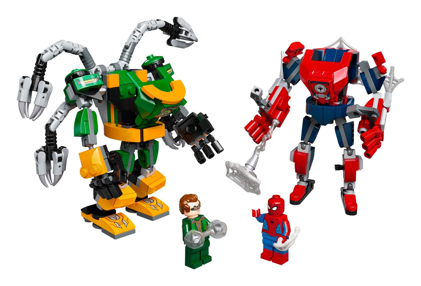 LEGO sættet Spider-Man & Doctor Octopus Mech Battle