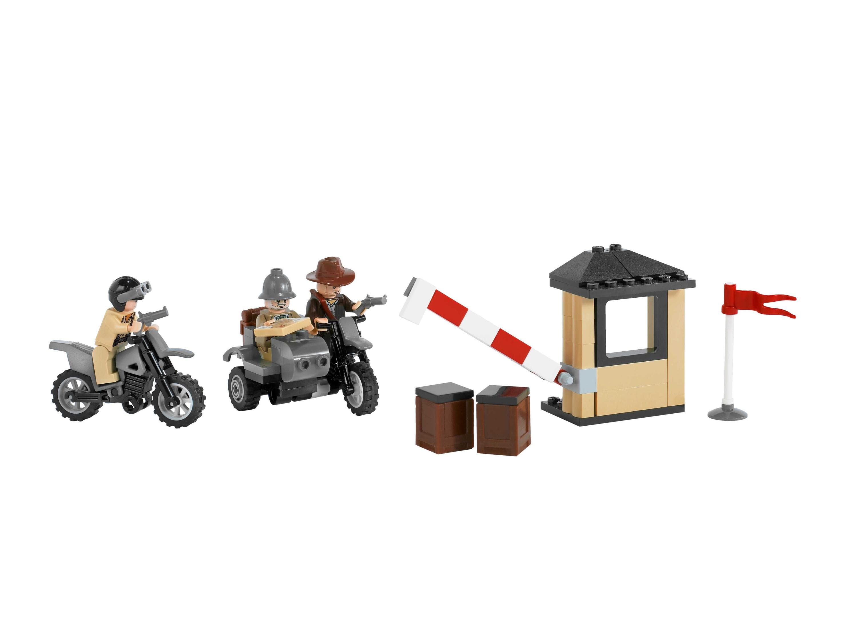LEGO sættet Indiana Jones Motorcycle Chase
