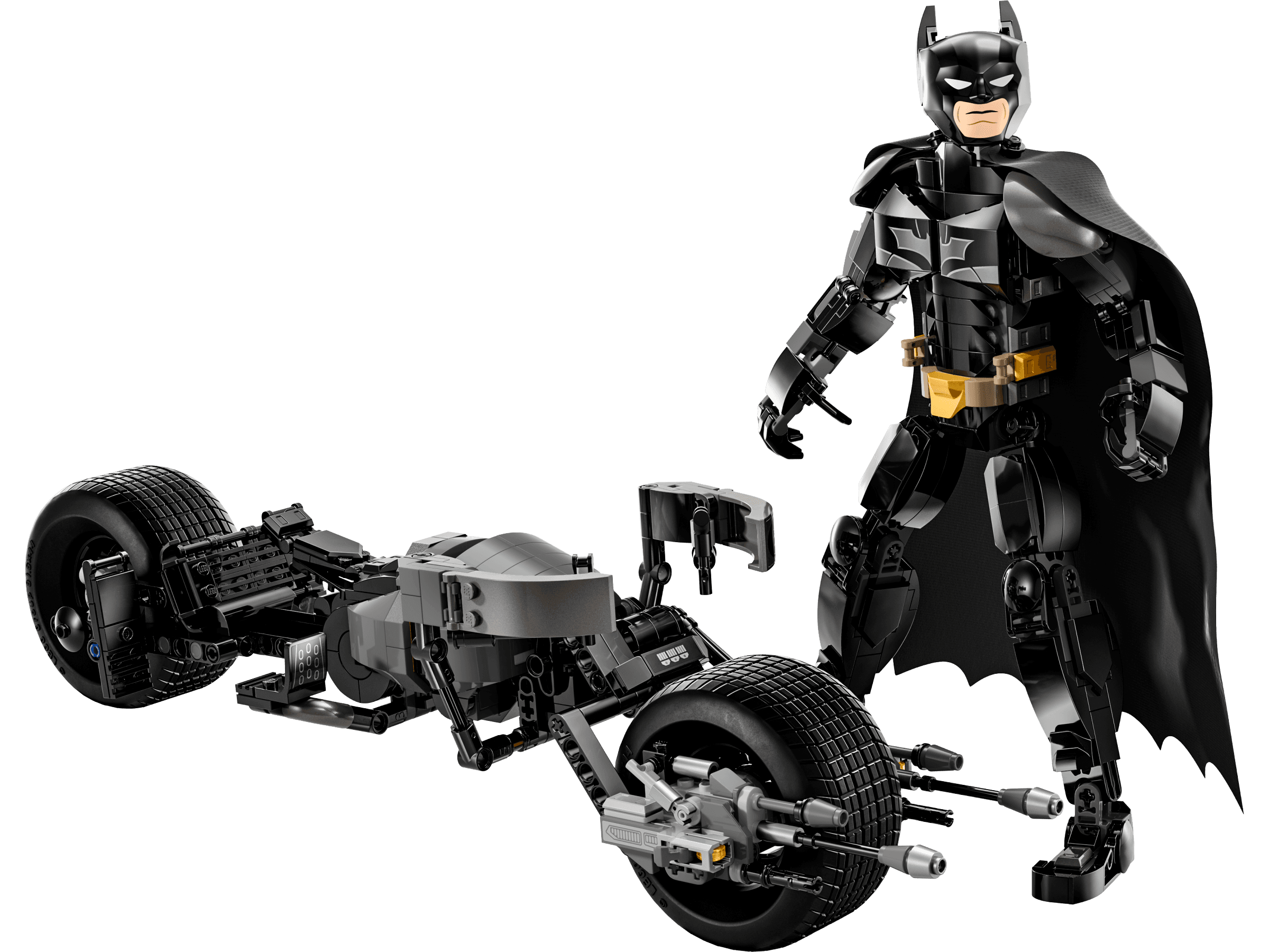 LEGO sættet Batman Construction Figure and the Bat-Pod Bike