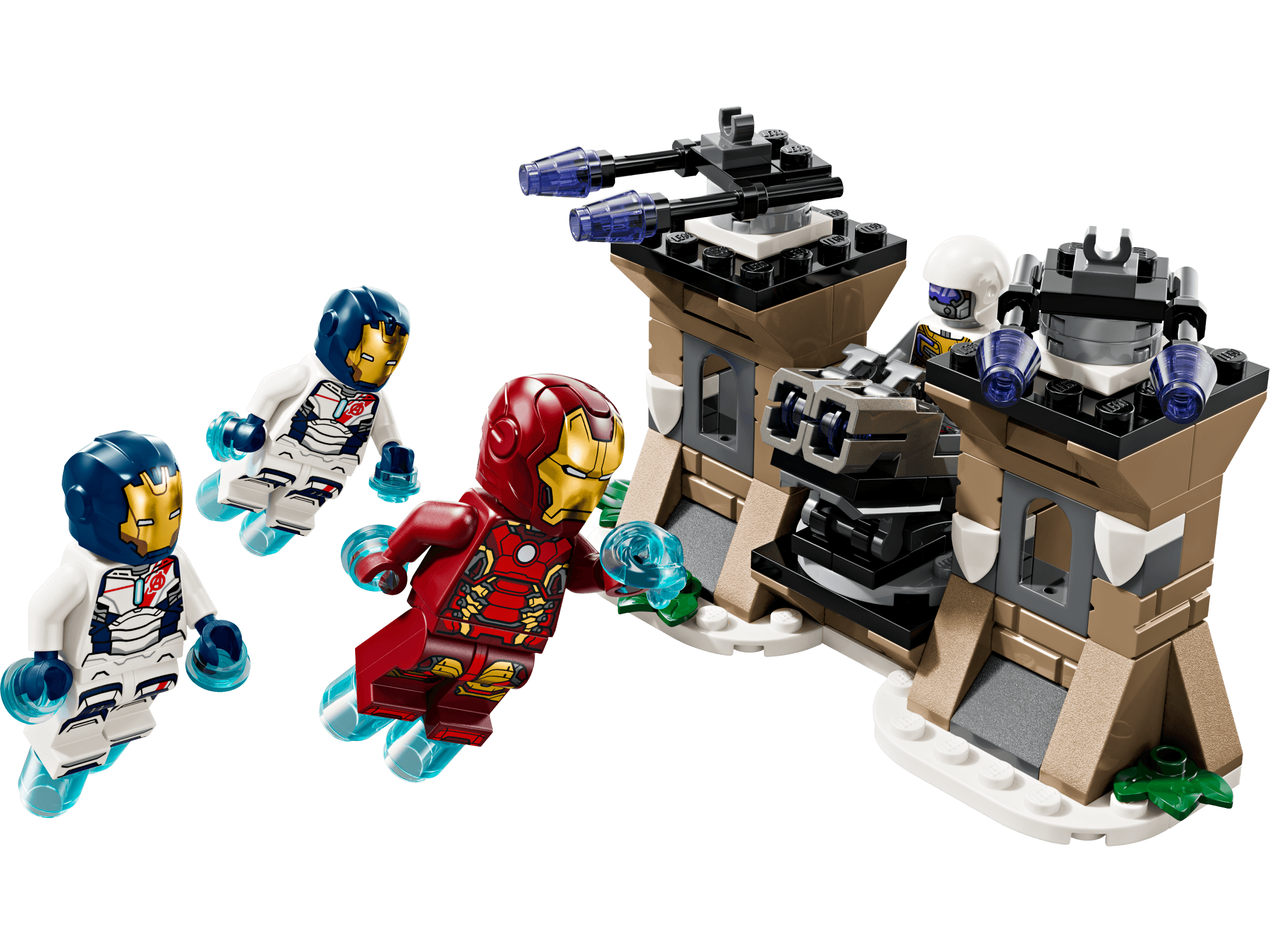 LEGO sættet Iron Man & Iron Legion vs. Hydra Soldier