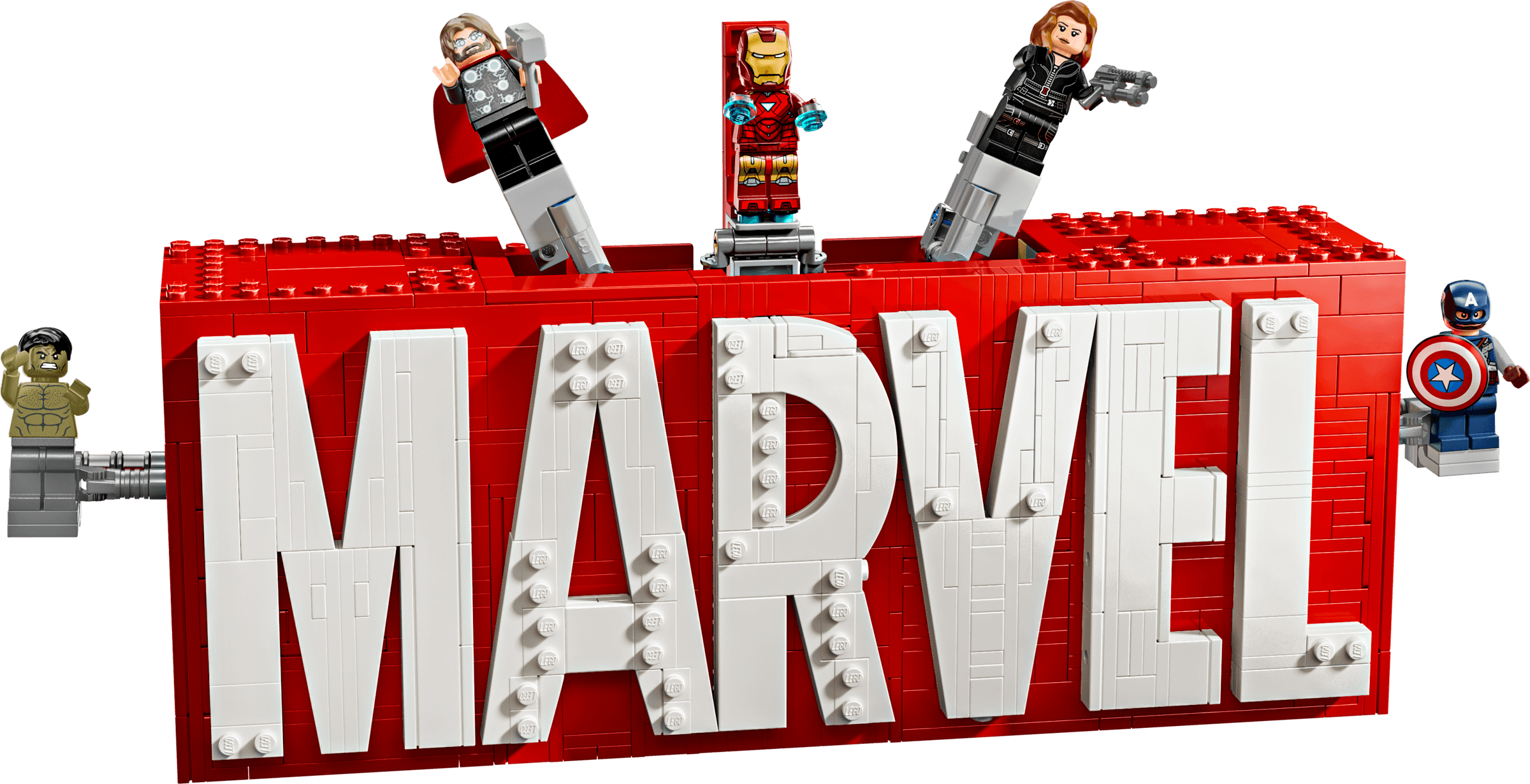 LEGO sættet MARVEL Logo