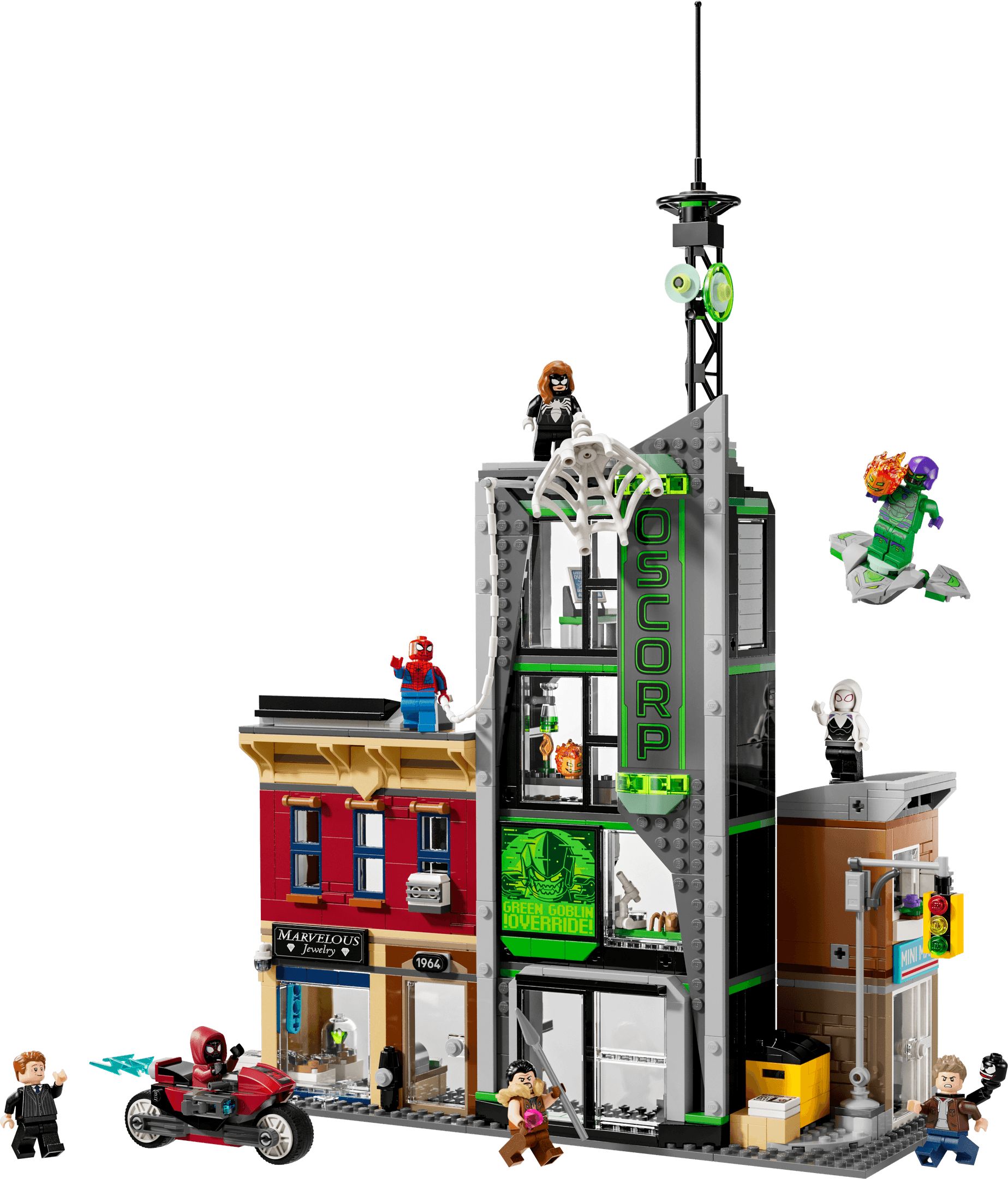 LEGO sættet Spider-Man vs. Oscorp