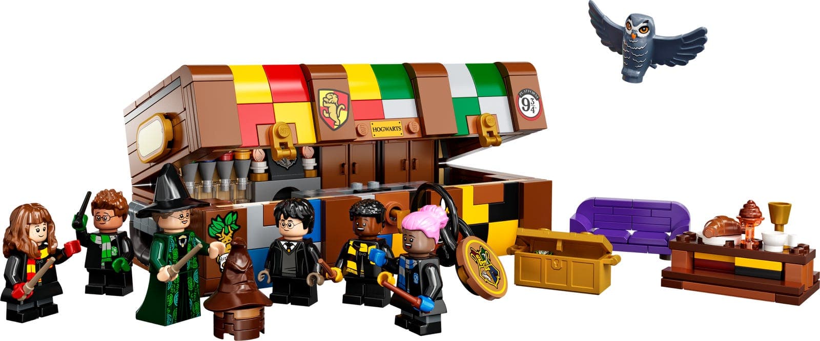 LEGO sættet Hogwarts Magical Trunk