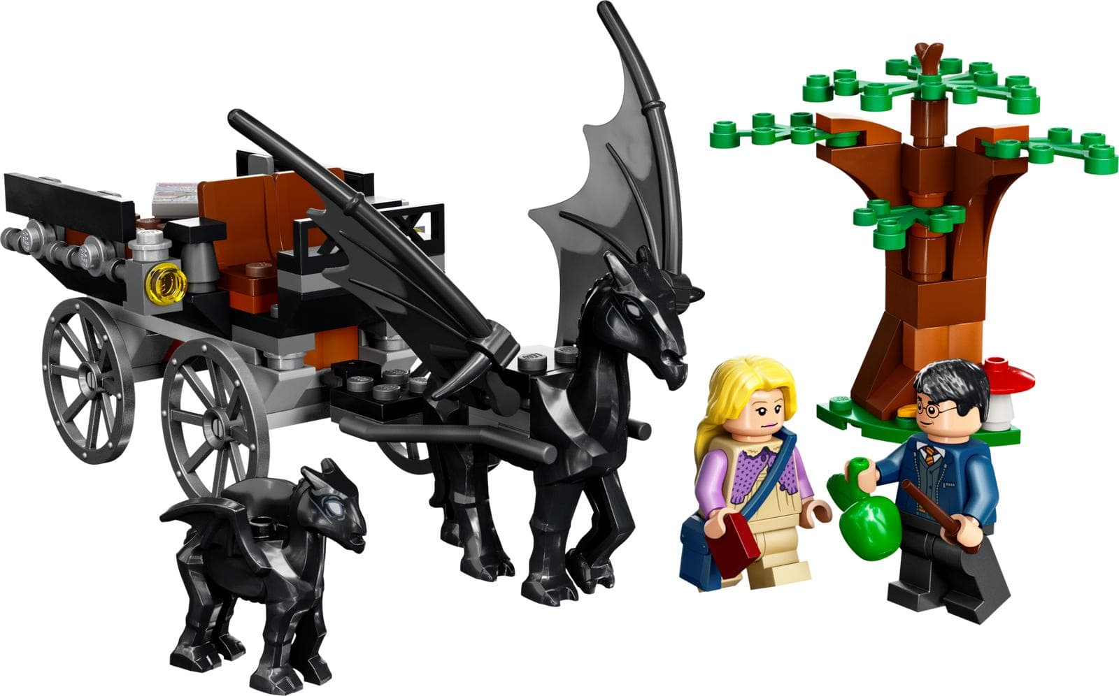 LEGO sættet Hogwarts Carriage and Thestrals
