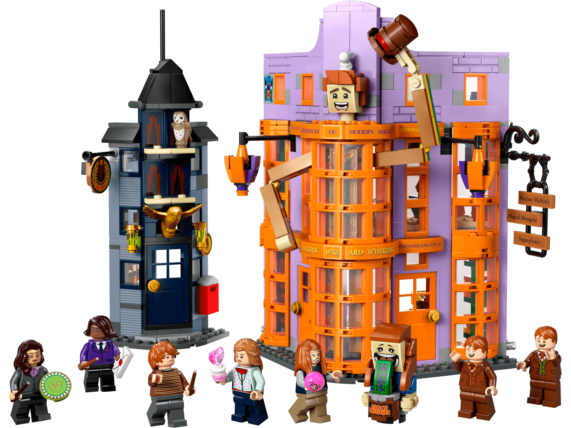 LEGO sættet Diagon Alley Weasleys' Wizard Wheezes