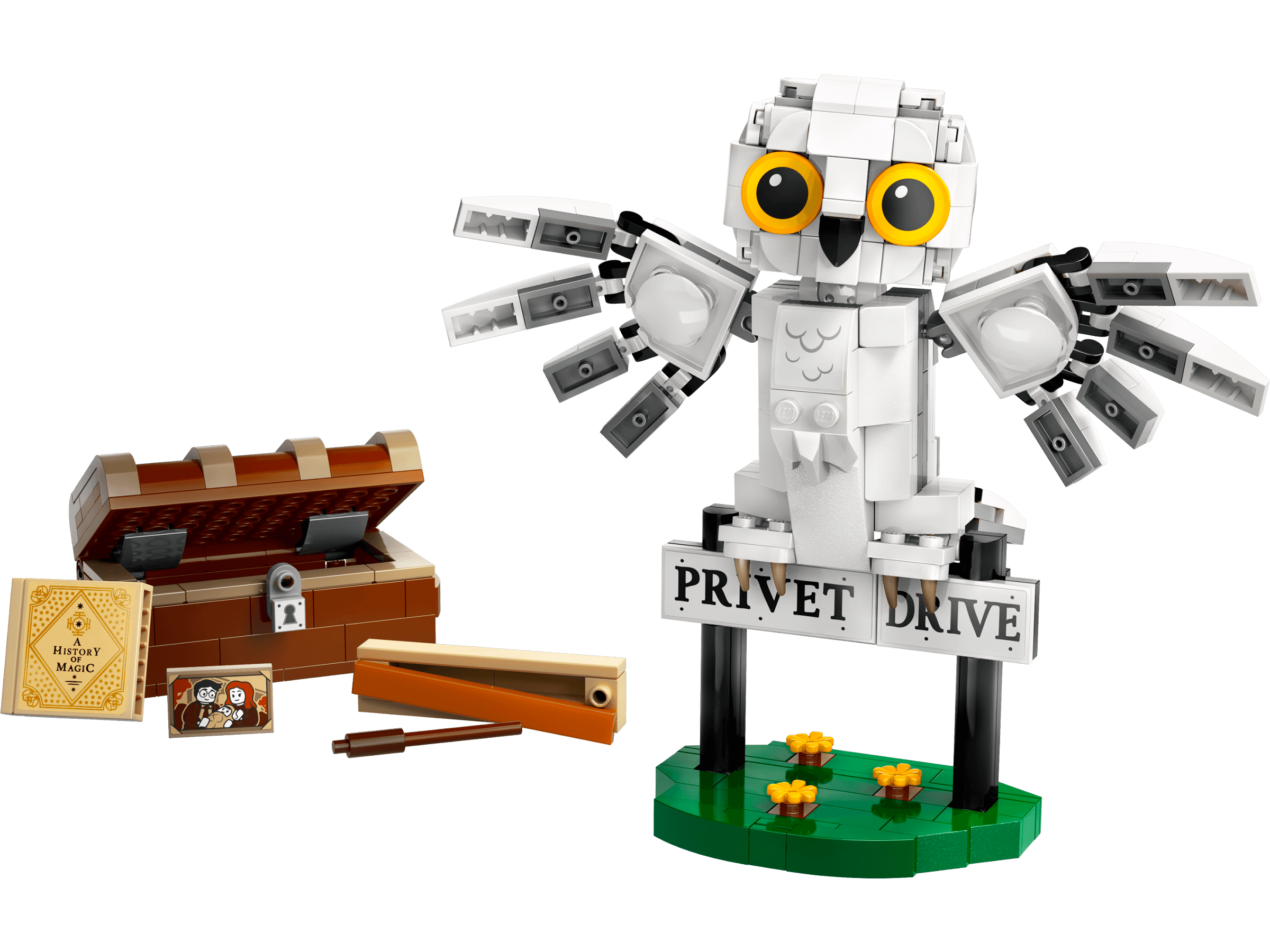 LEGO sættet Hedwig at 4 Privet Drive