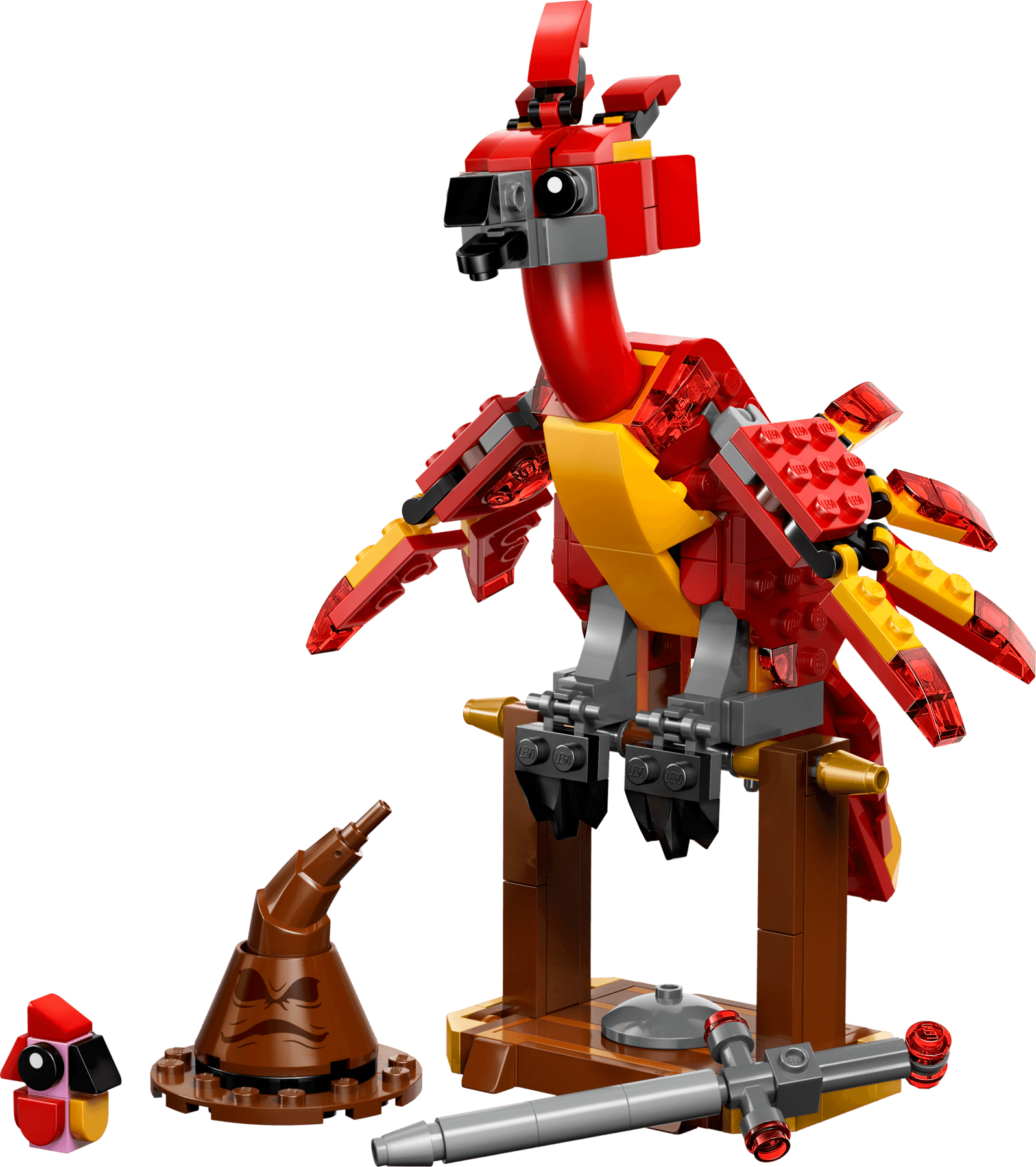 LEGO sættet Fawkes: Dumbledore's Phoenix