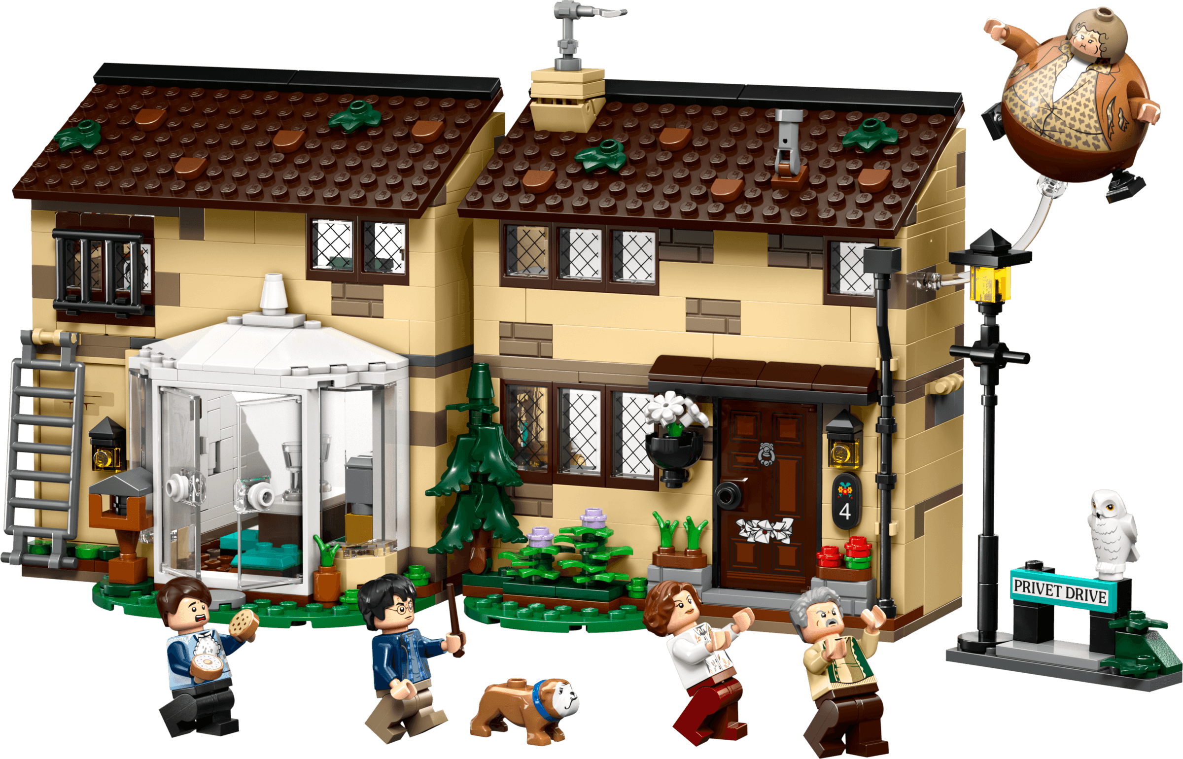 LEGO sættet Privet Drive: Aunt Marge's Visit