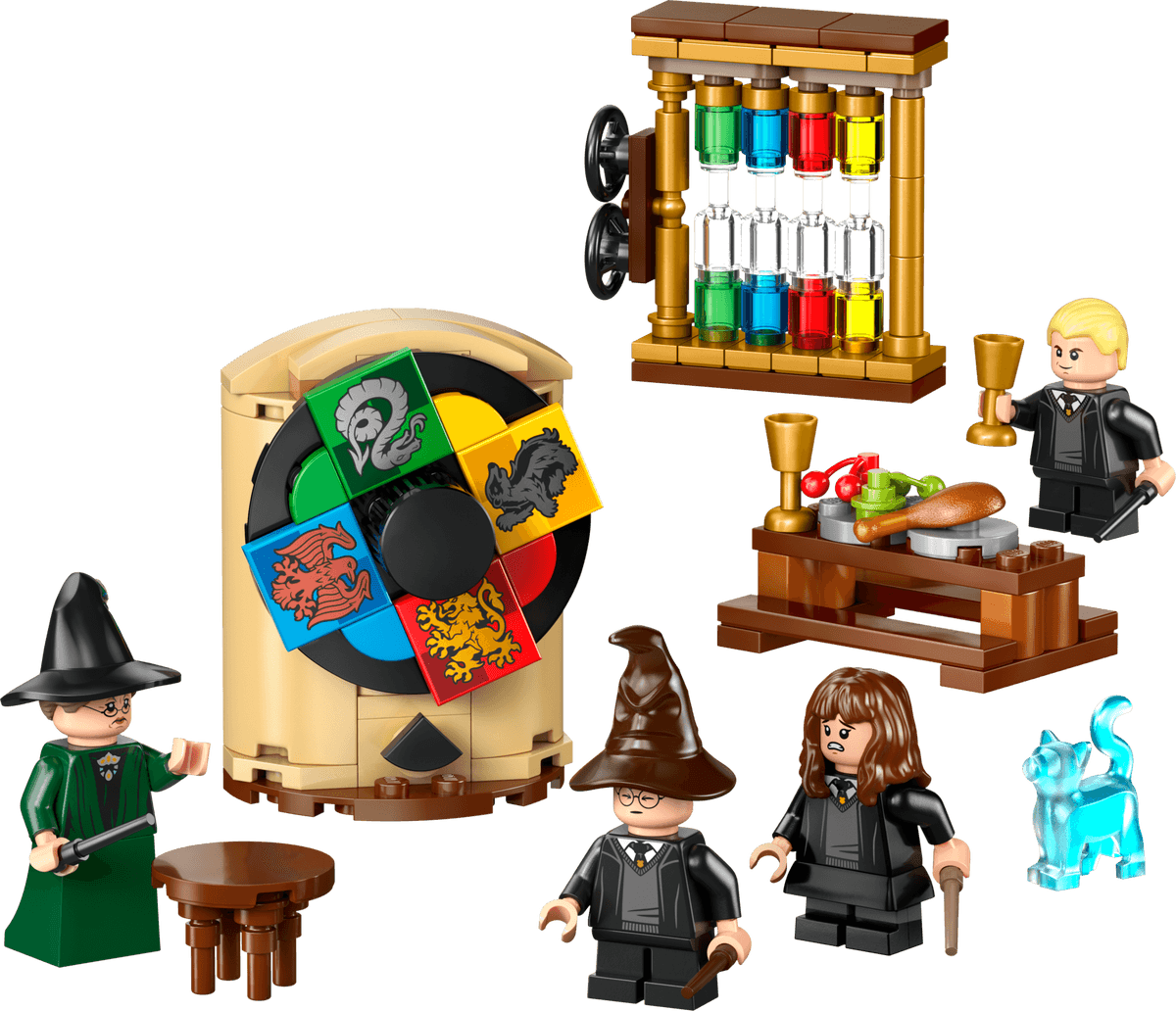 LEGO sættet Hogwarts Castle: Sorting Hat Ceremony