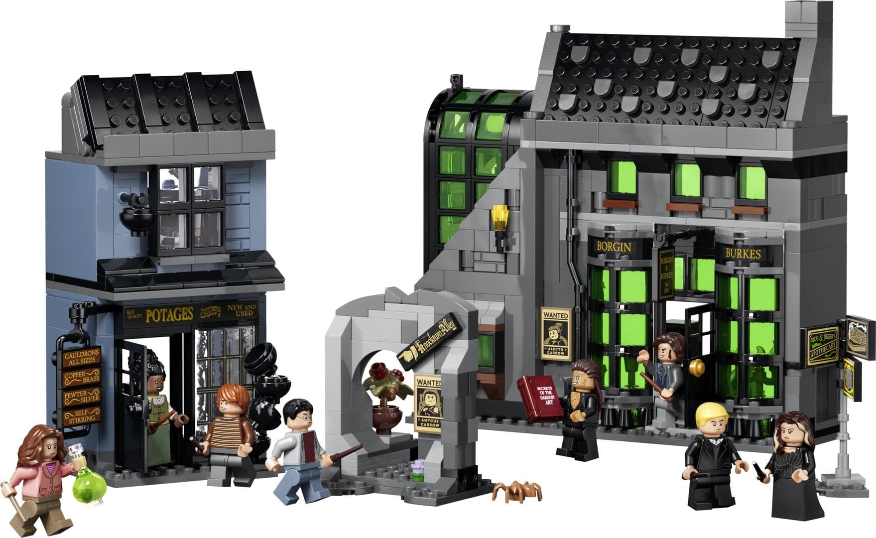 LEGO sættet Knockturn Alley Wizarding Shops