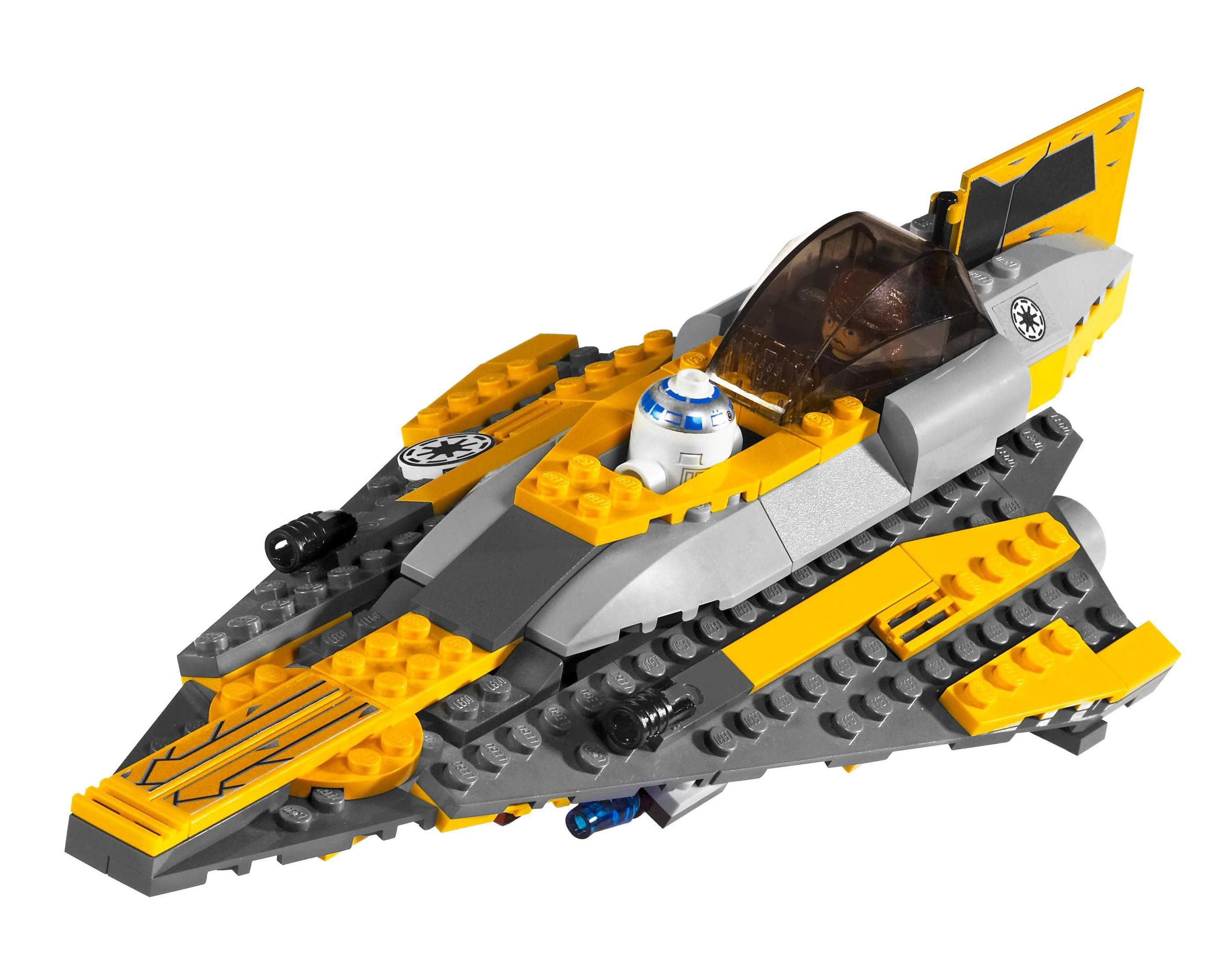 LEGO sættet Anakin's Jedi Starfighter Clone Wars White Box