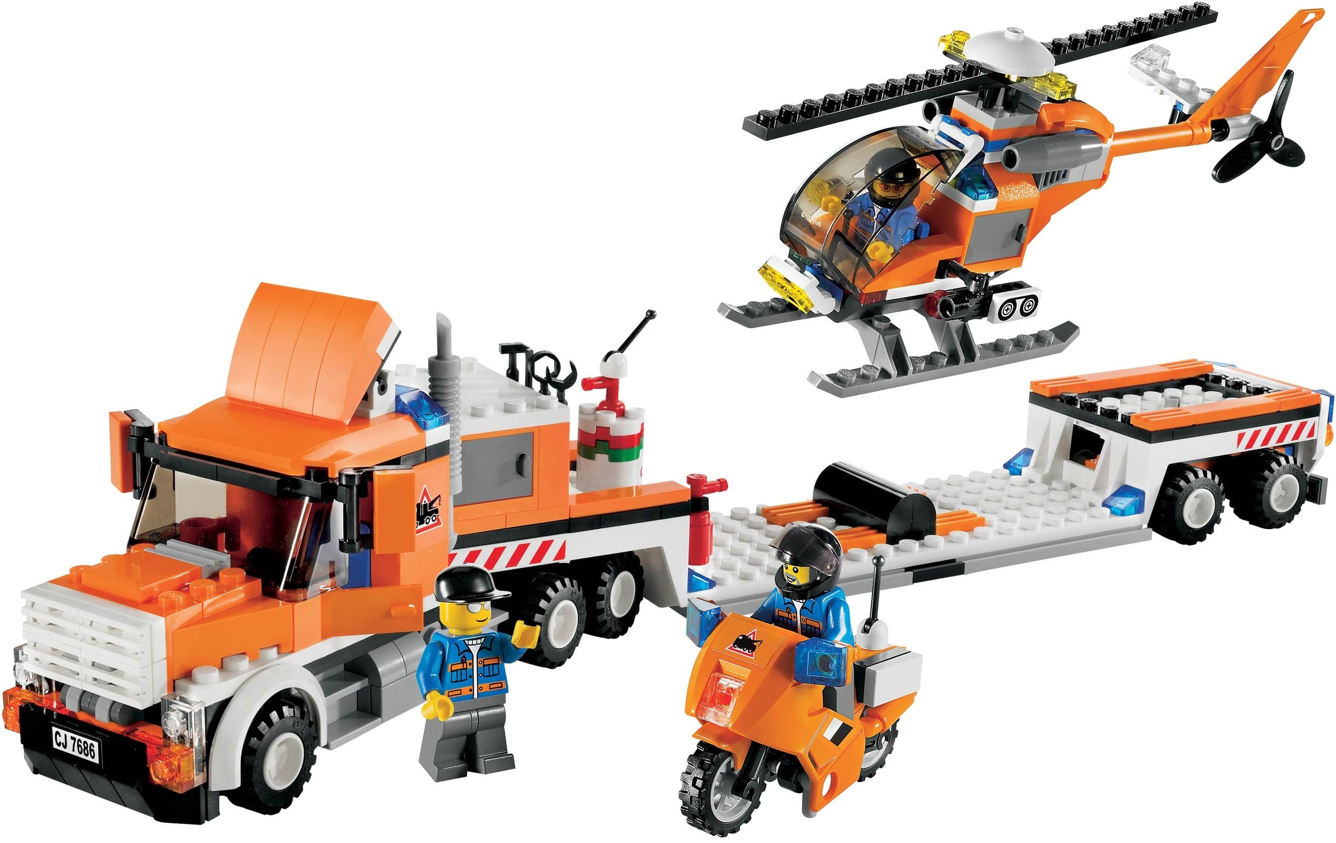 LEGO sættet Helicopter Transporter
