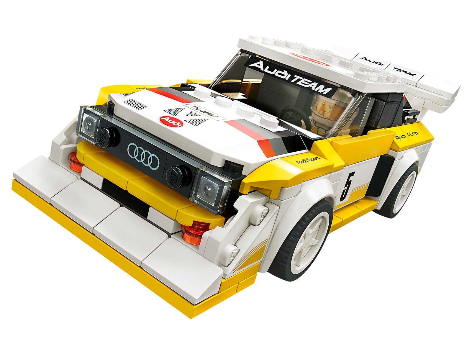 LEGO sættet 1985 Audi Sport quattro S1