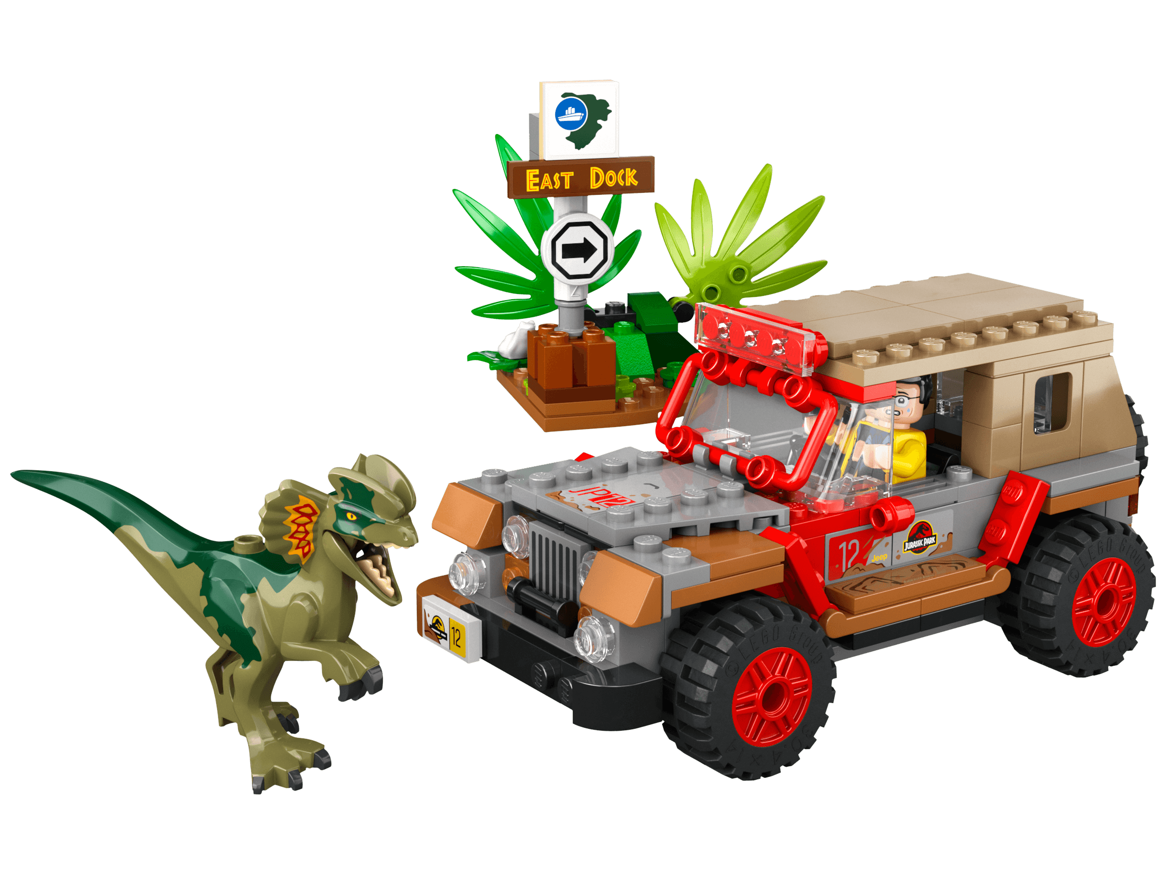 LEGO sættet Dilophosaurus Ambush