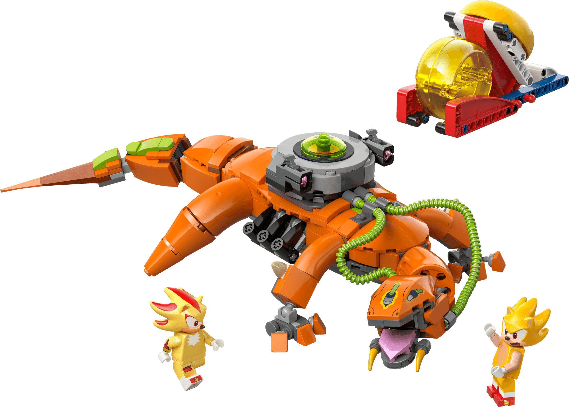 LEGO sættet Super Shadow vs. Biolizard