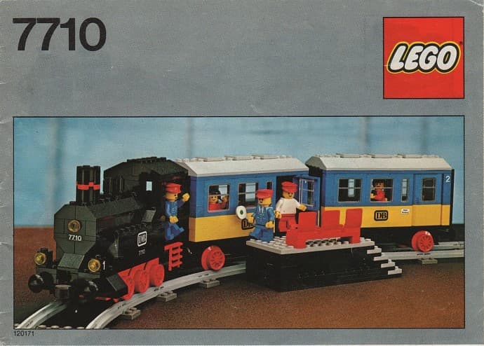 LEGO sættet Push-Along Passenger Steam Train