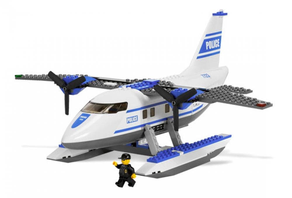 LEGO sættet Police Pontoon Plane