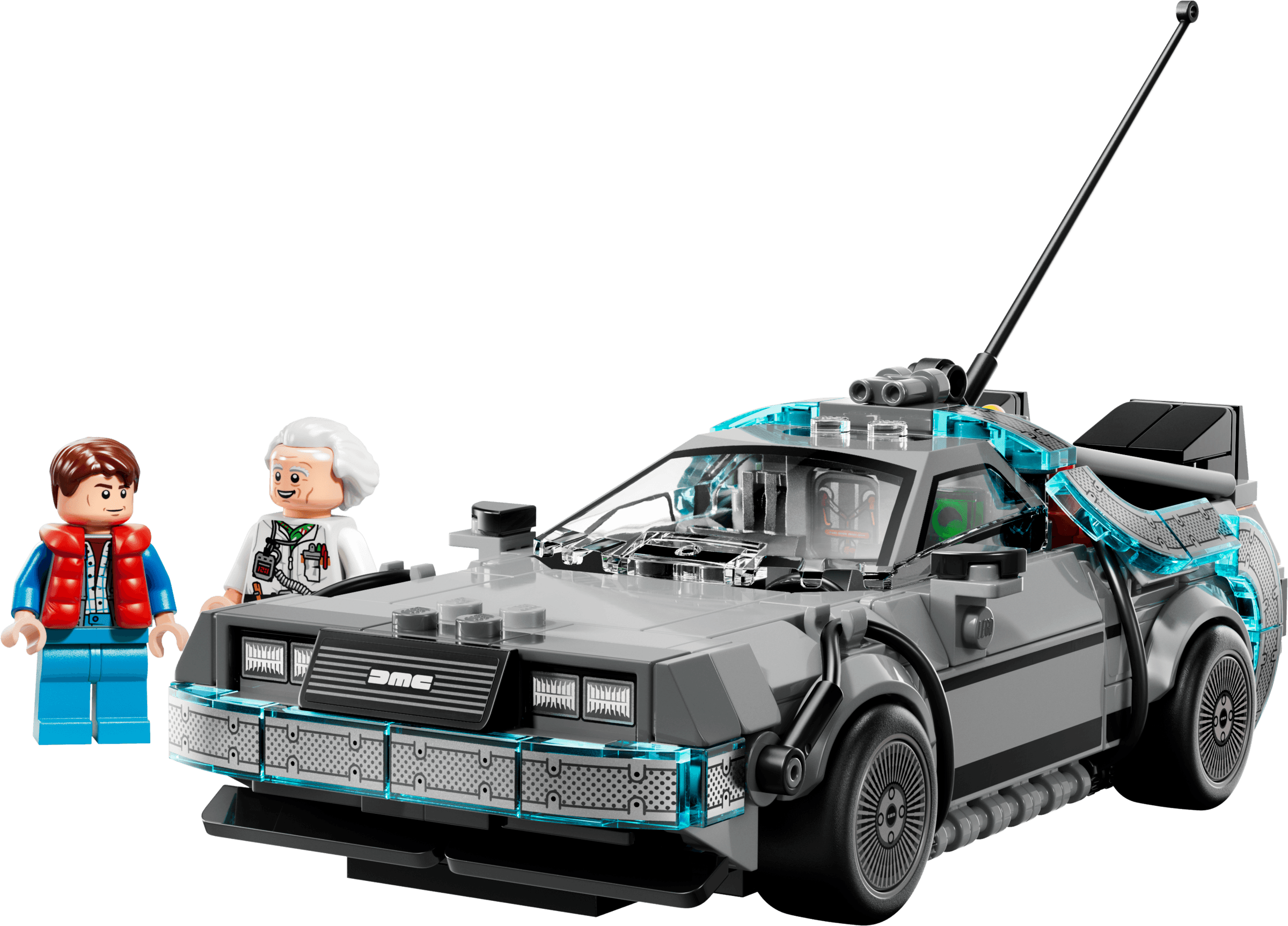 LEGO sættet Time Machine from Back to the Future