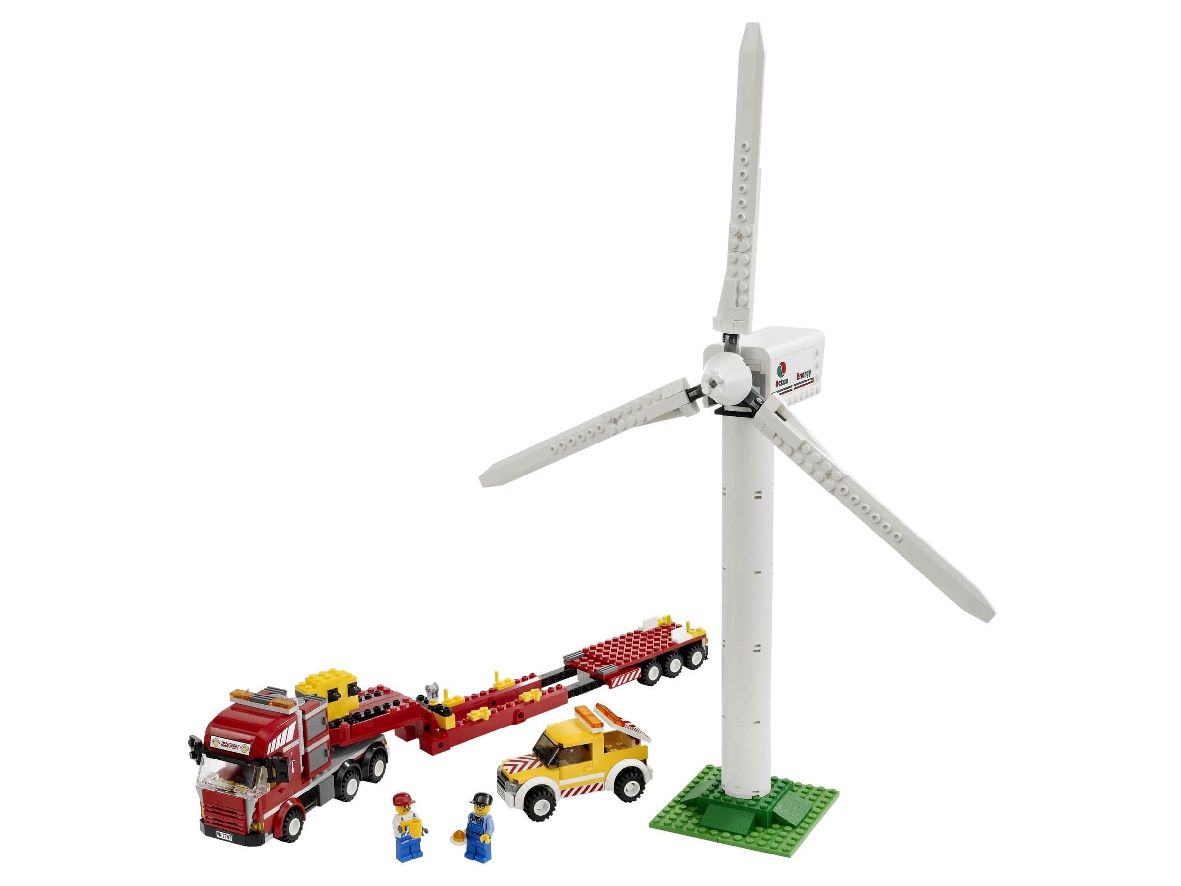 LEGO sættet Wind Turbine Transport