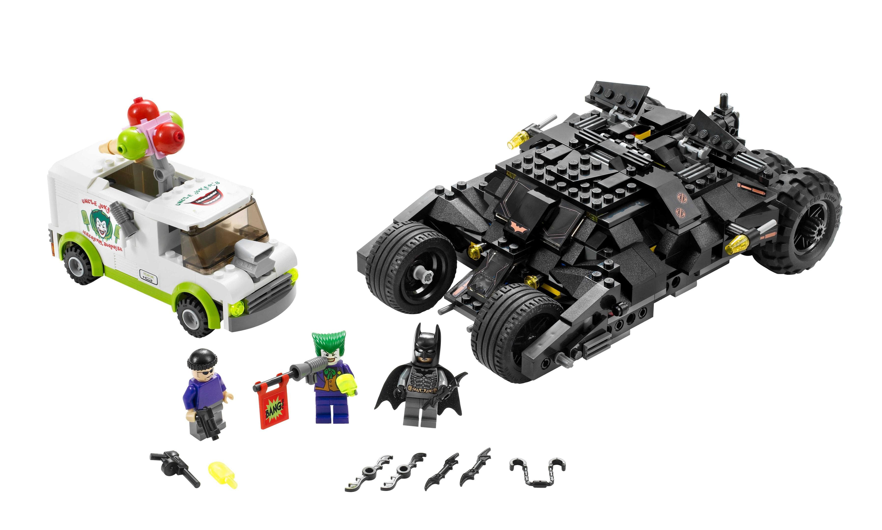 LEGO sættet The Tumbler: Joker's Ice Cream Surprise