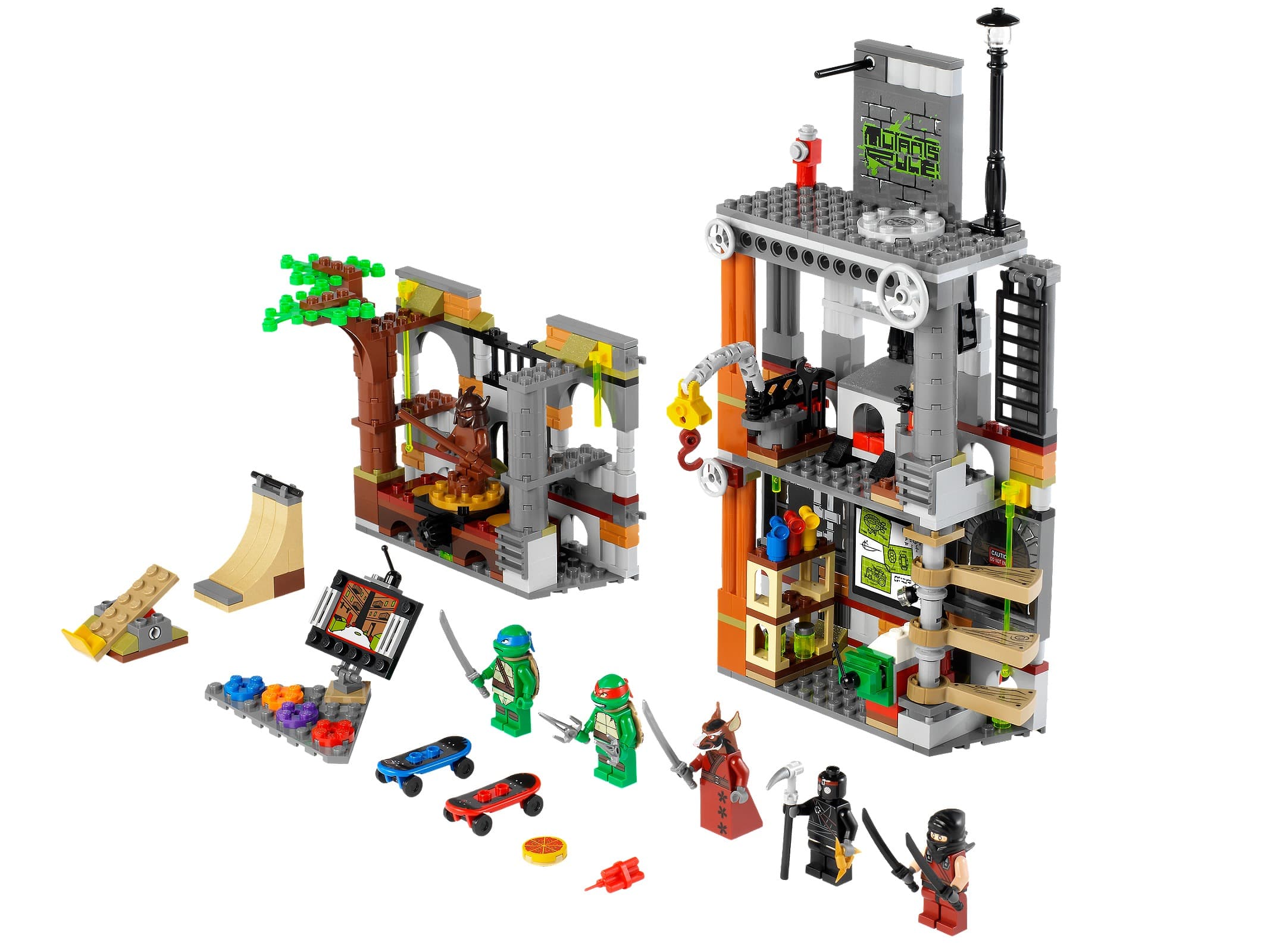 LEGO sættet Turtle Lair Attack