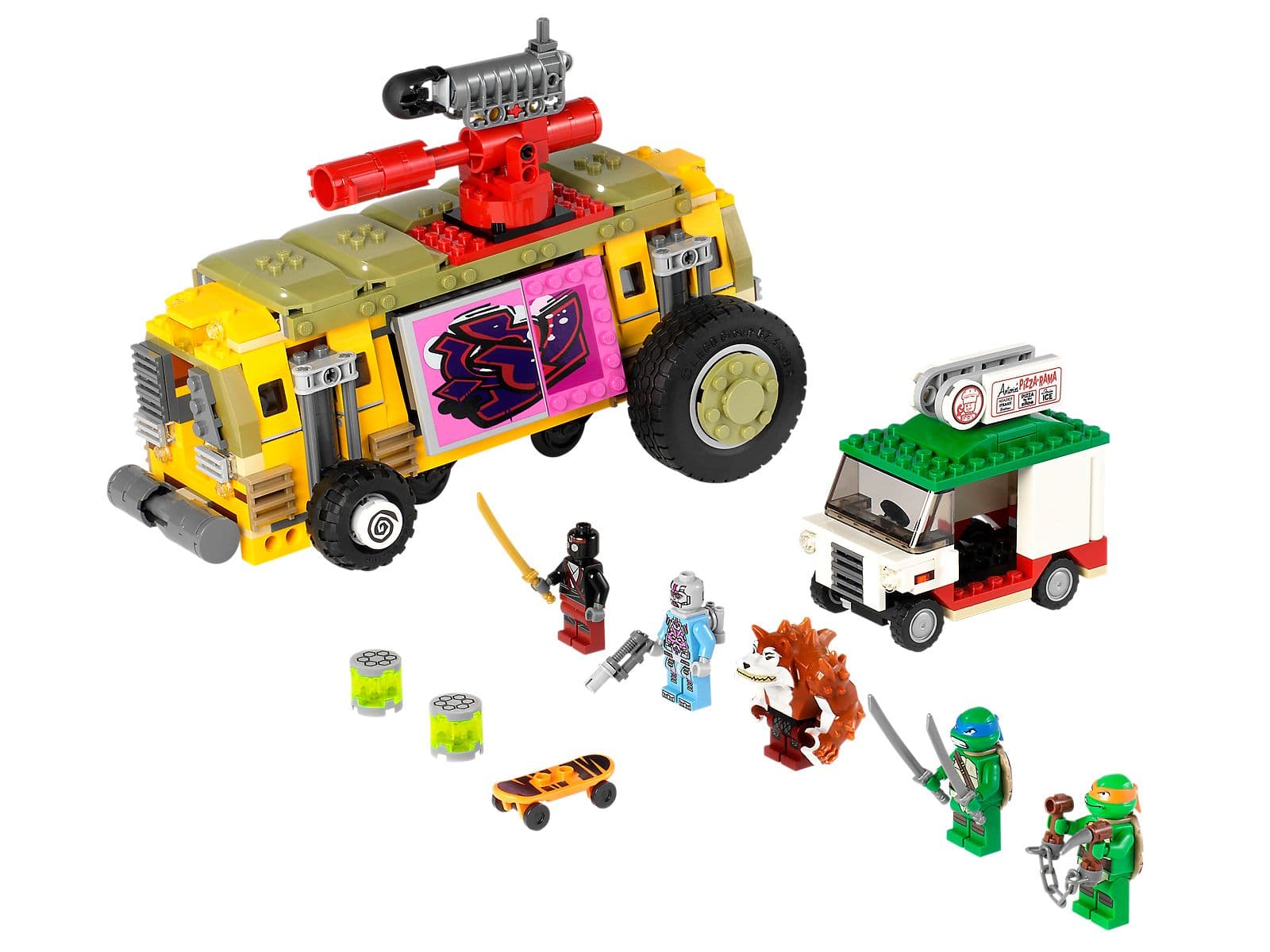 LEGO sættet The Shellraiser Street Chase V2.0