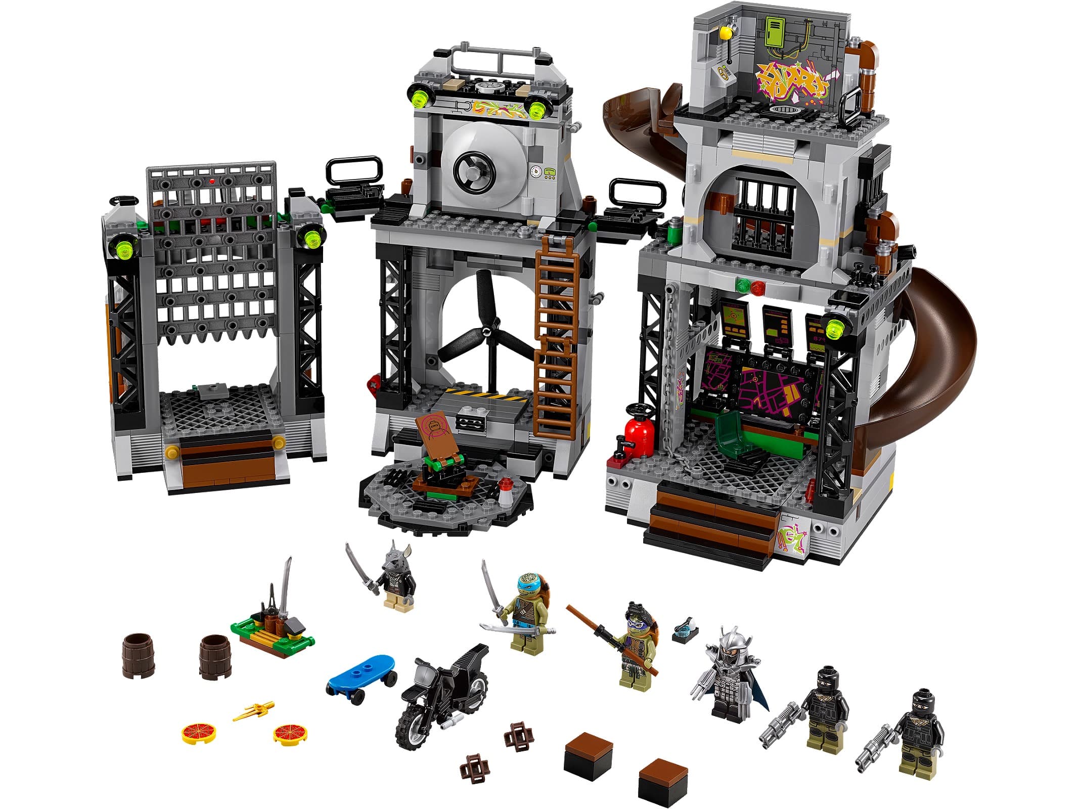 LEGO sættet Turtle Lair Invasion