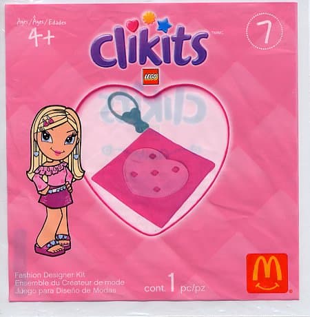 LEGO sættet Fashion Designer Kit 7: Heart Bag