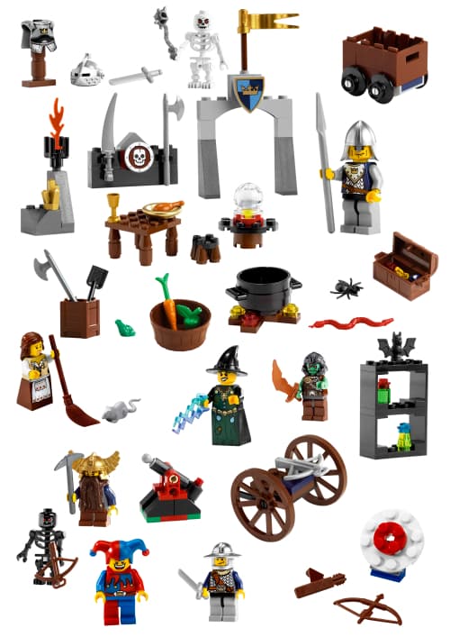 LEGO sættet Castle Advent Calendar 2008