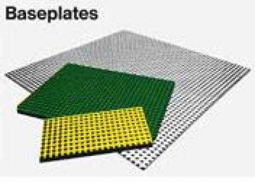 LEGO sættet Baseplates, Green