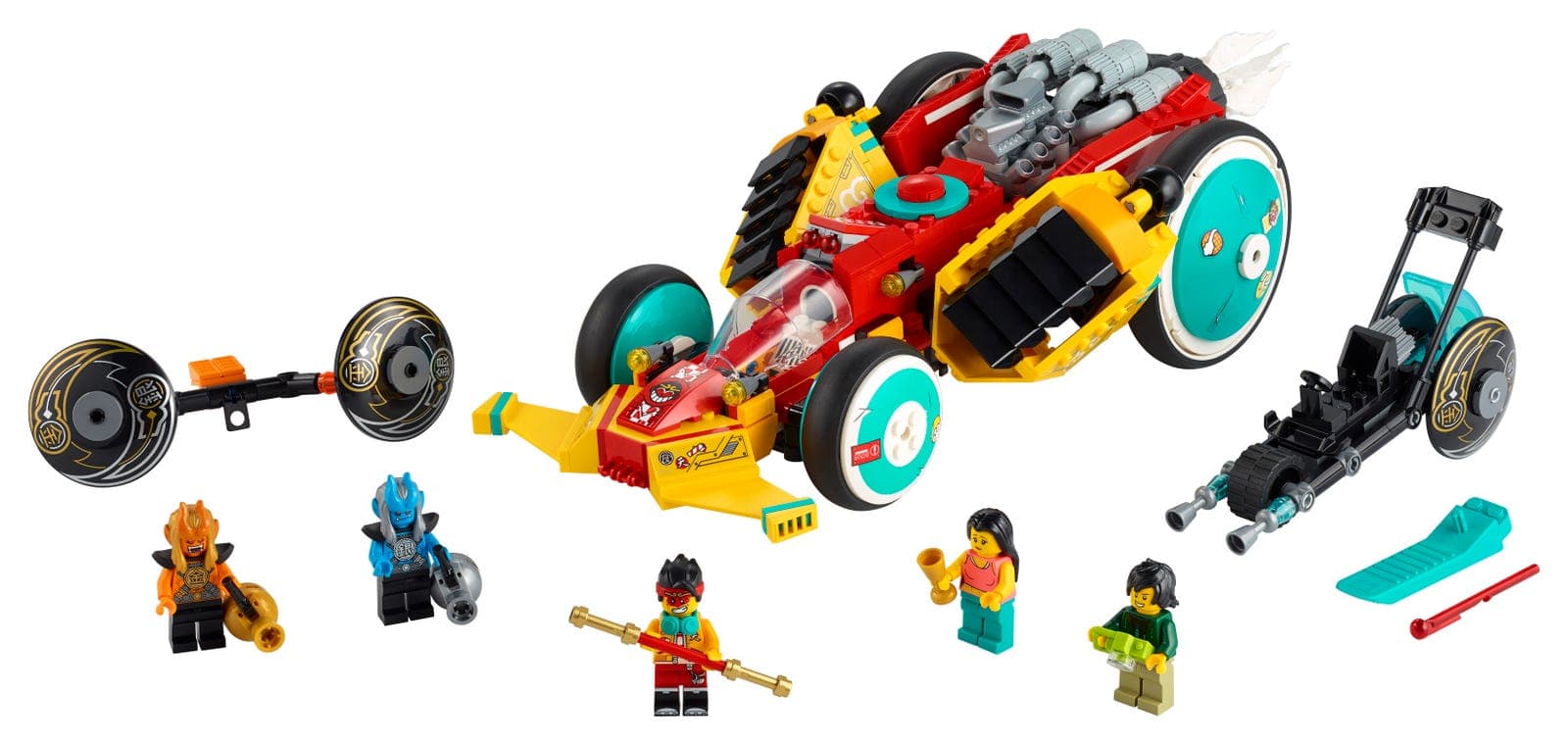 LEGO sættet Monkie Kid's Cloud Roadster