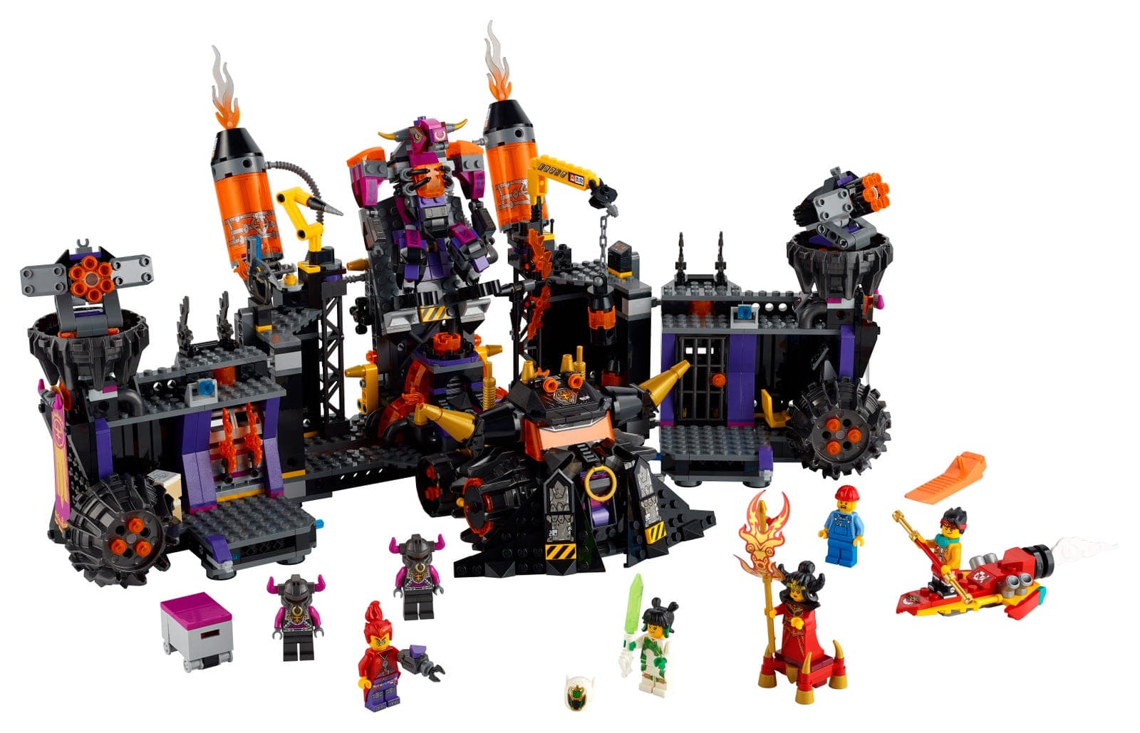 LEGO sættet The Flaming Foundry