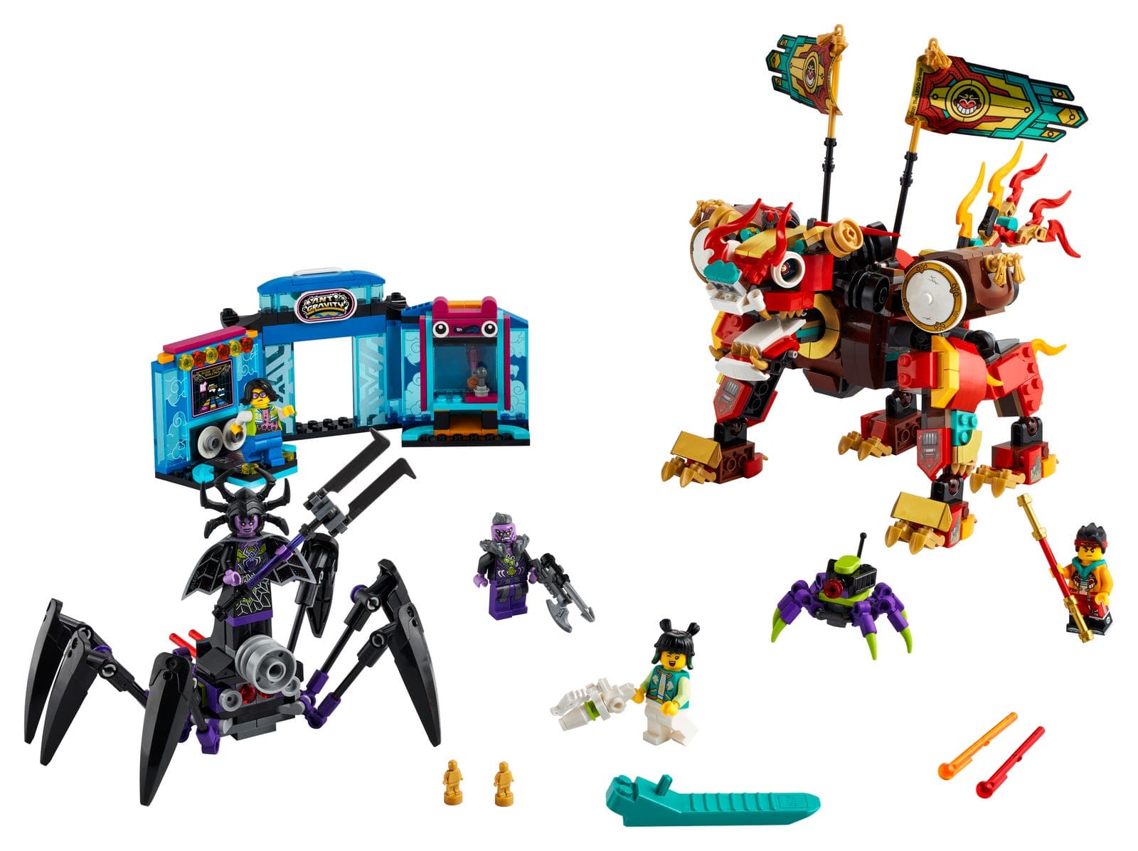 LEGO sættet Monkie Kid's Lion Guardian