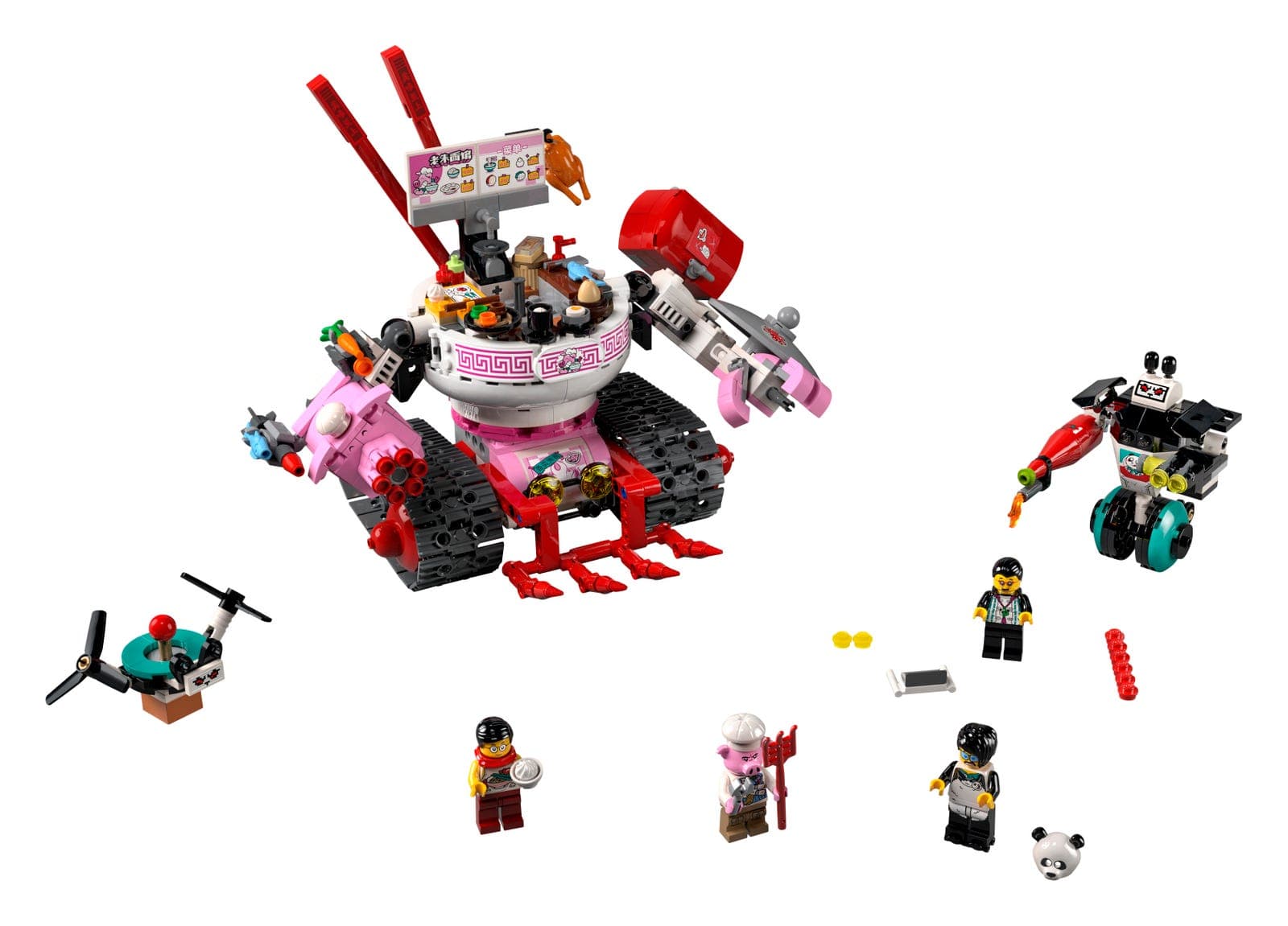 LEGO sættet Pigsy's Noodle Tank
