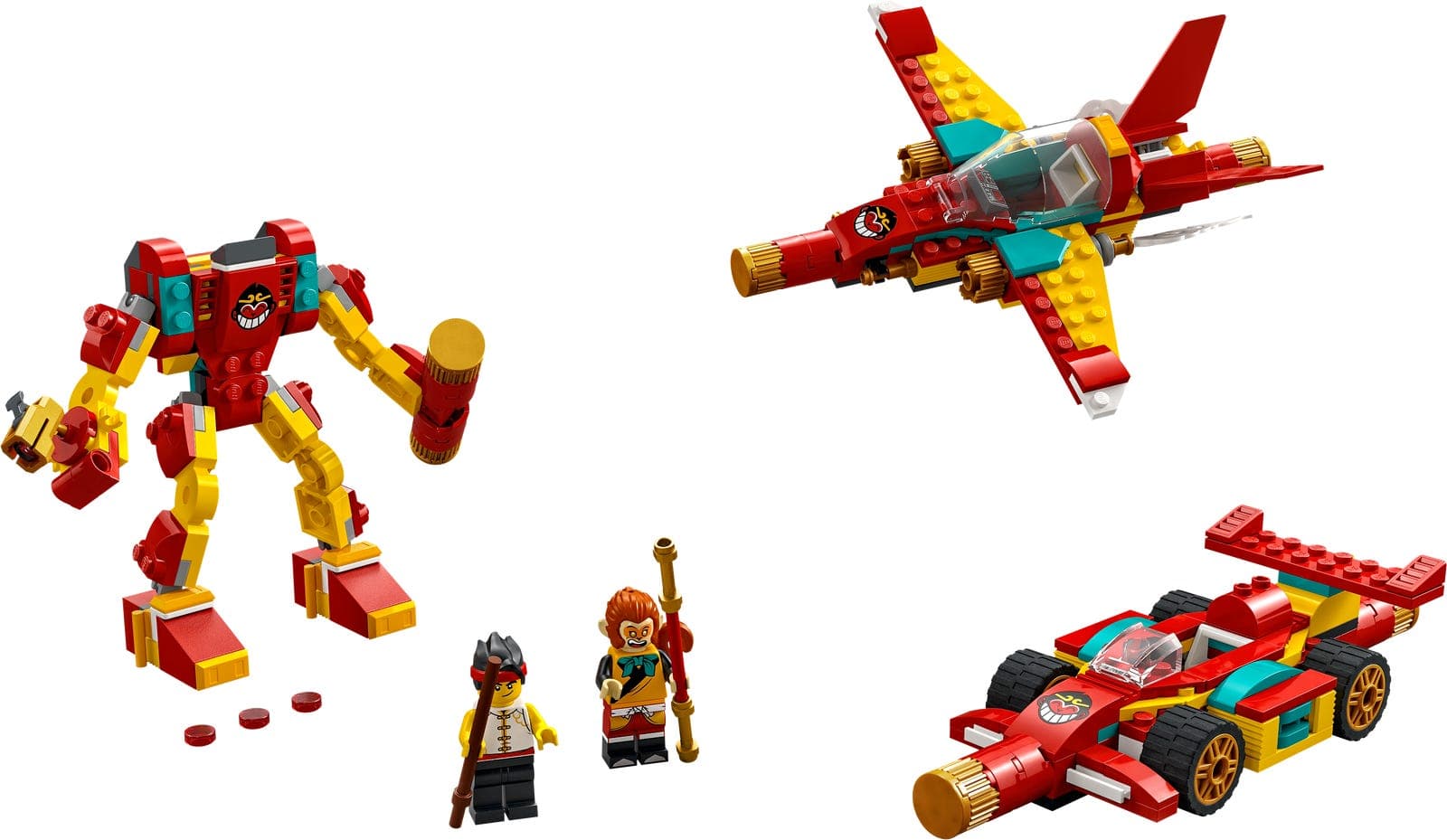 LEGO sættet Monkie Kid's Staff Creations