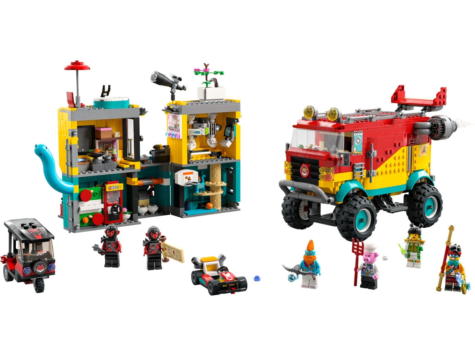 LEGO sættet Monkie Kid's Team Van