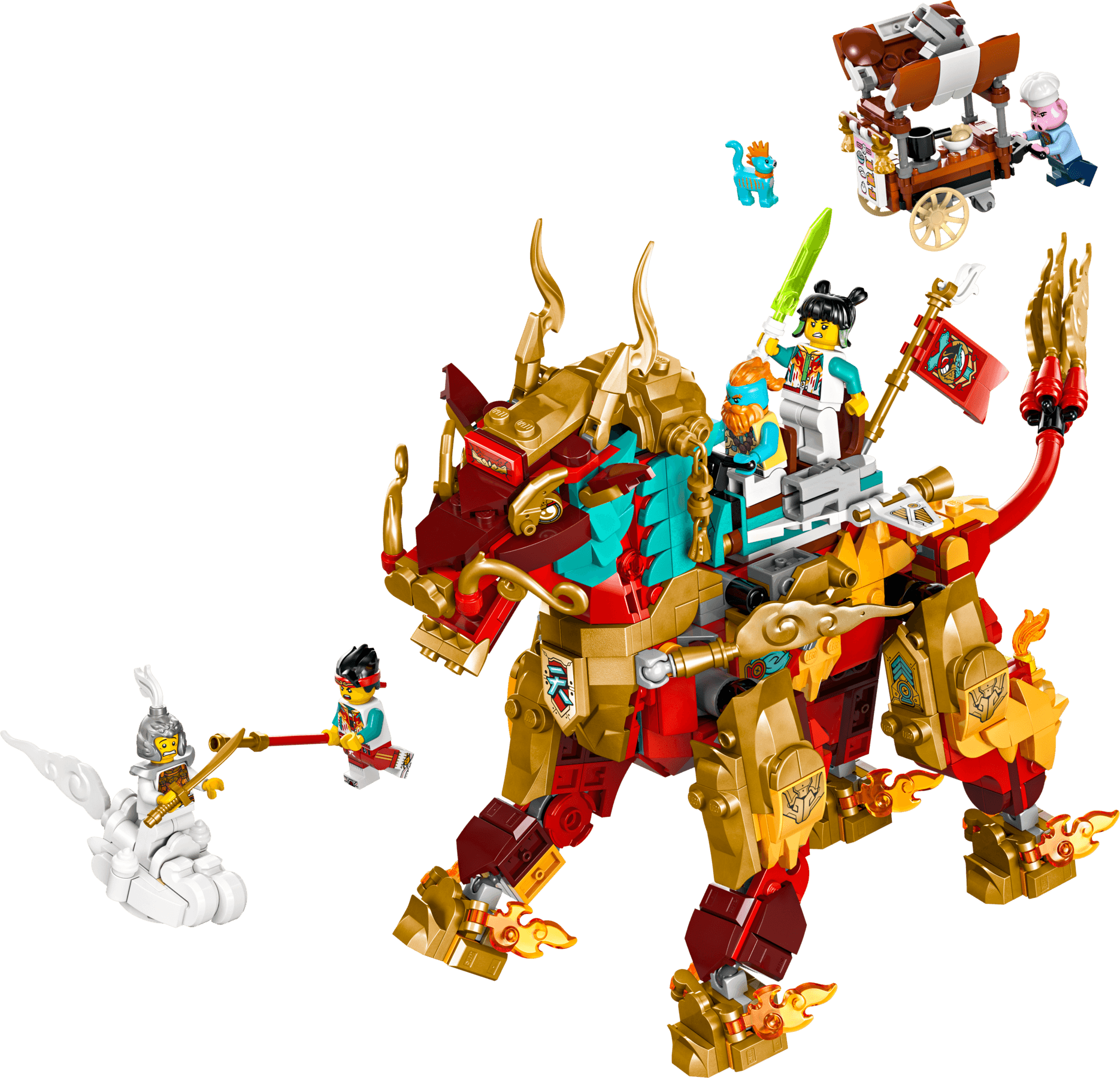 LEGO sættet Mythical Creature Qilin