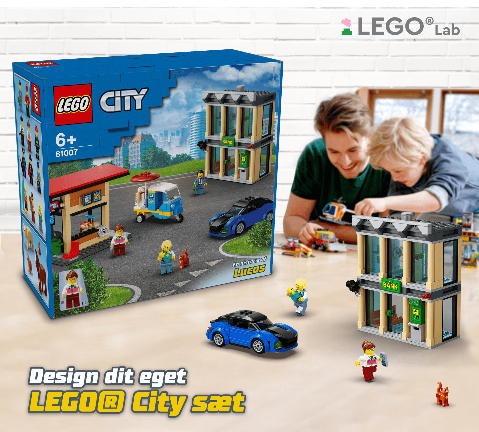 LEGO sættet Design Your Own LEGO City Set