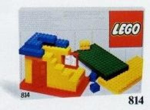 LEGO sættet Baseplates, Green, Red and Yellow