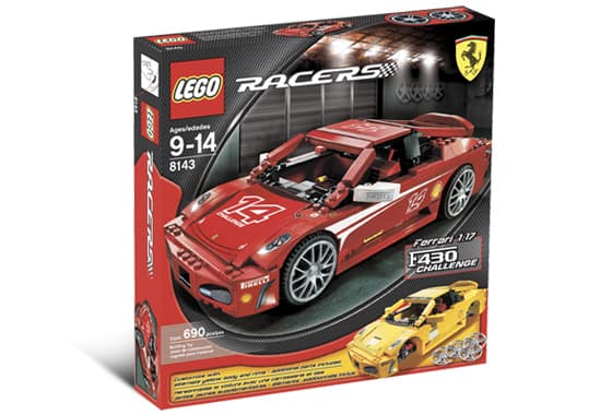 LEGO sættet Ferrari 1:17 F430 Challenge