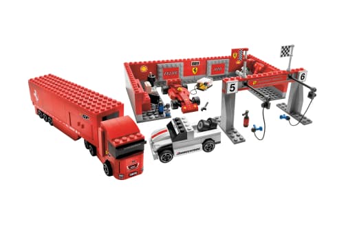 LEGO sættet Ferrari F1 Pit 1:55