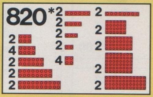 LEGO sættet Parts Pack, Red Plates