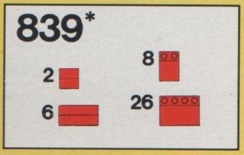 LEGO sættet Red Roof Bricks Parts Pack, 33 Degree